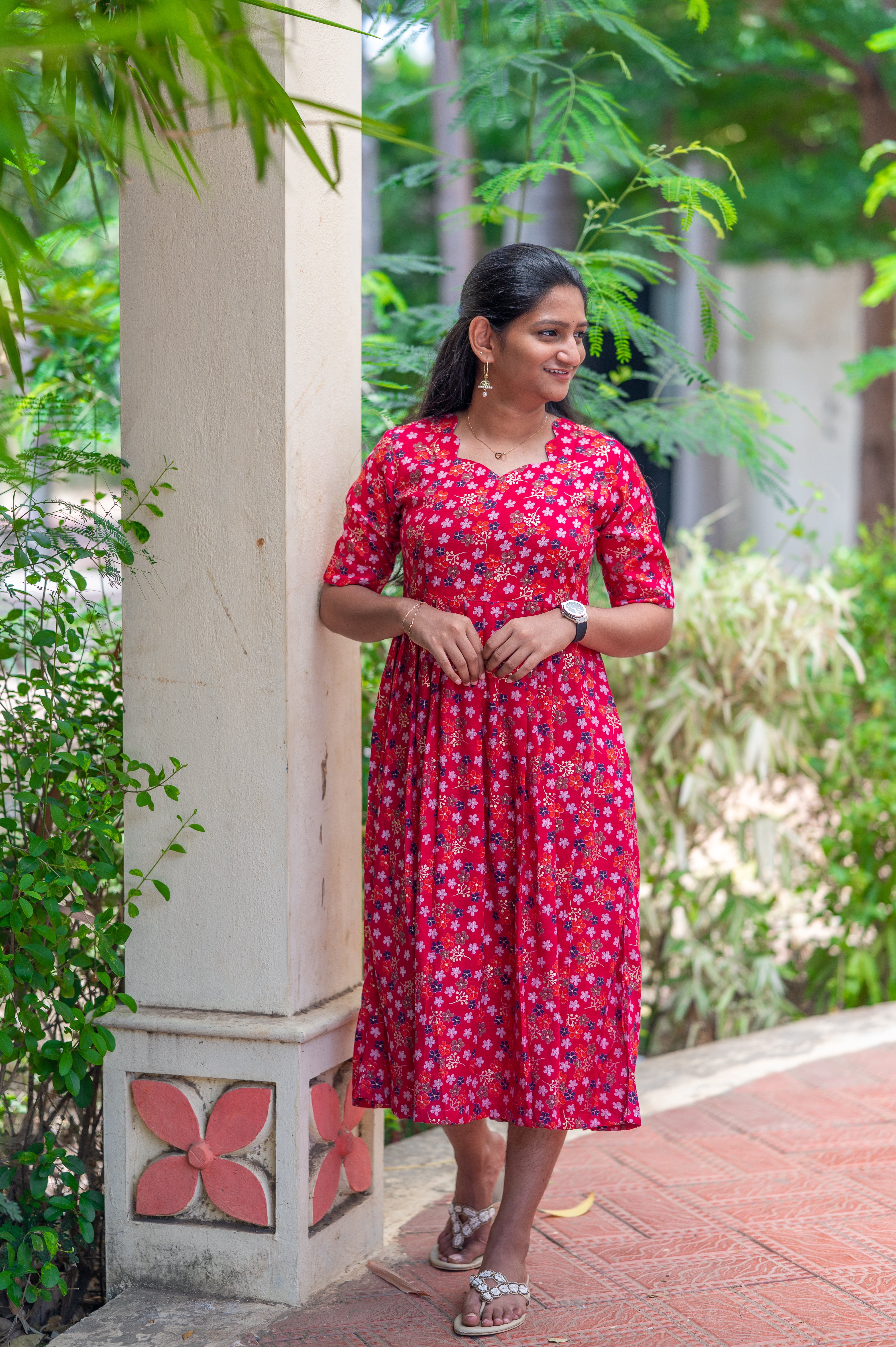 Cherry Bloom Kurti 1931