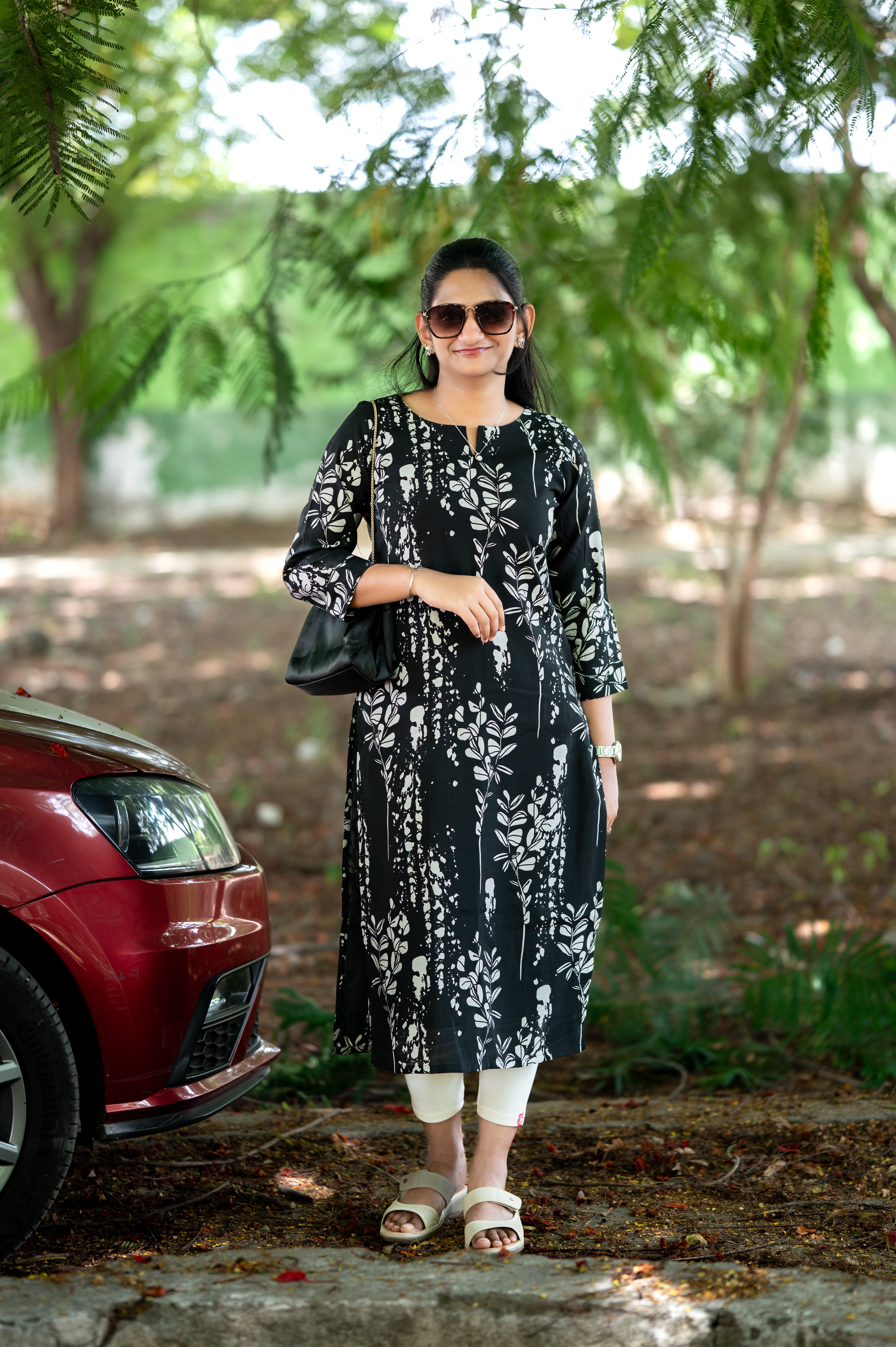 🌚Black Moon  kurti