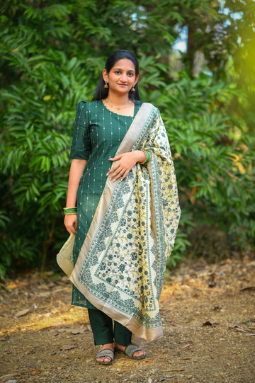 Kurta with Dupatta Set
