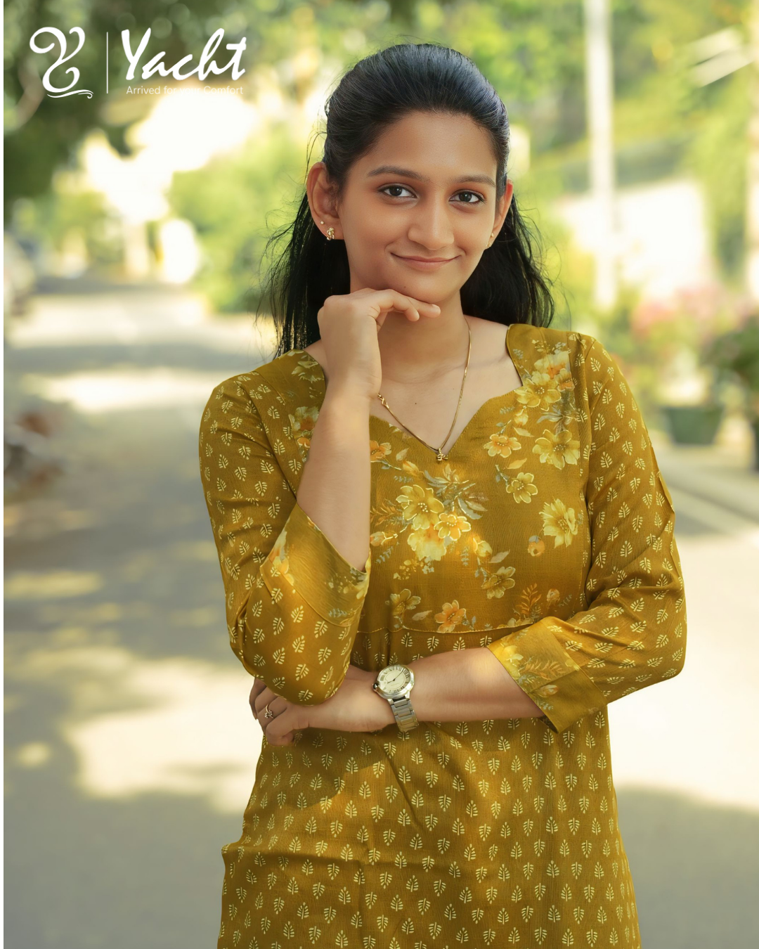 Honey Bloom Straight Kurti