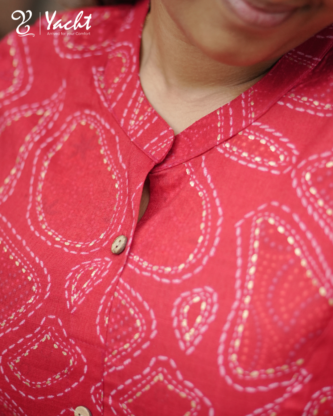 ❤️ Ruby Waves Straight Kurti ❤️