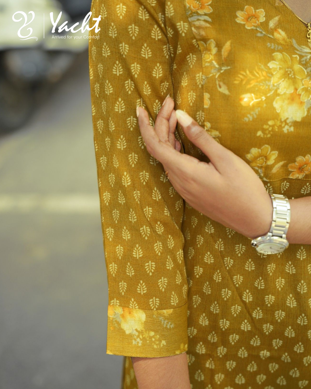 Honey Bloom Straight Kurti