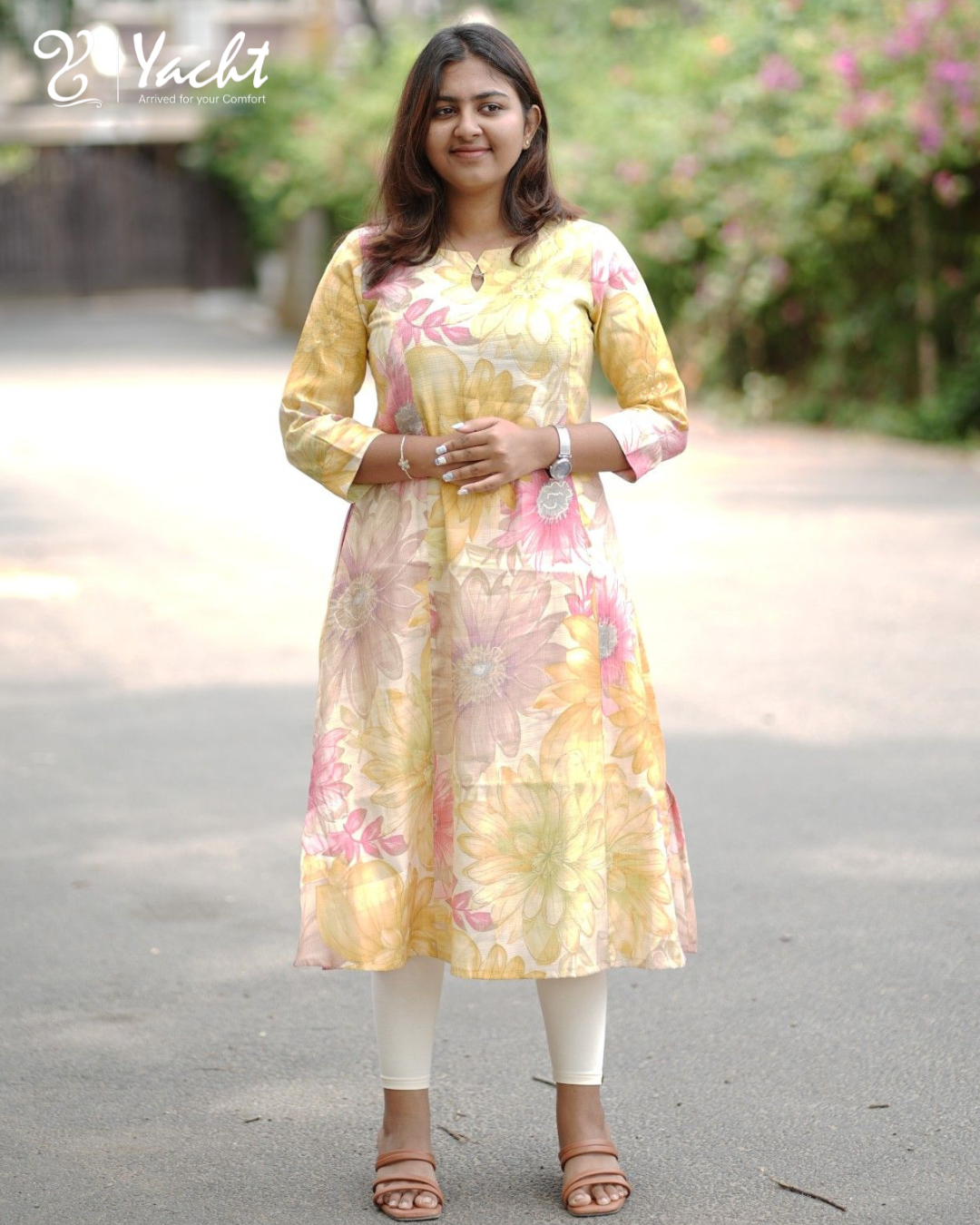 ✨Sunflower Pastel Kurti