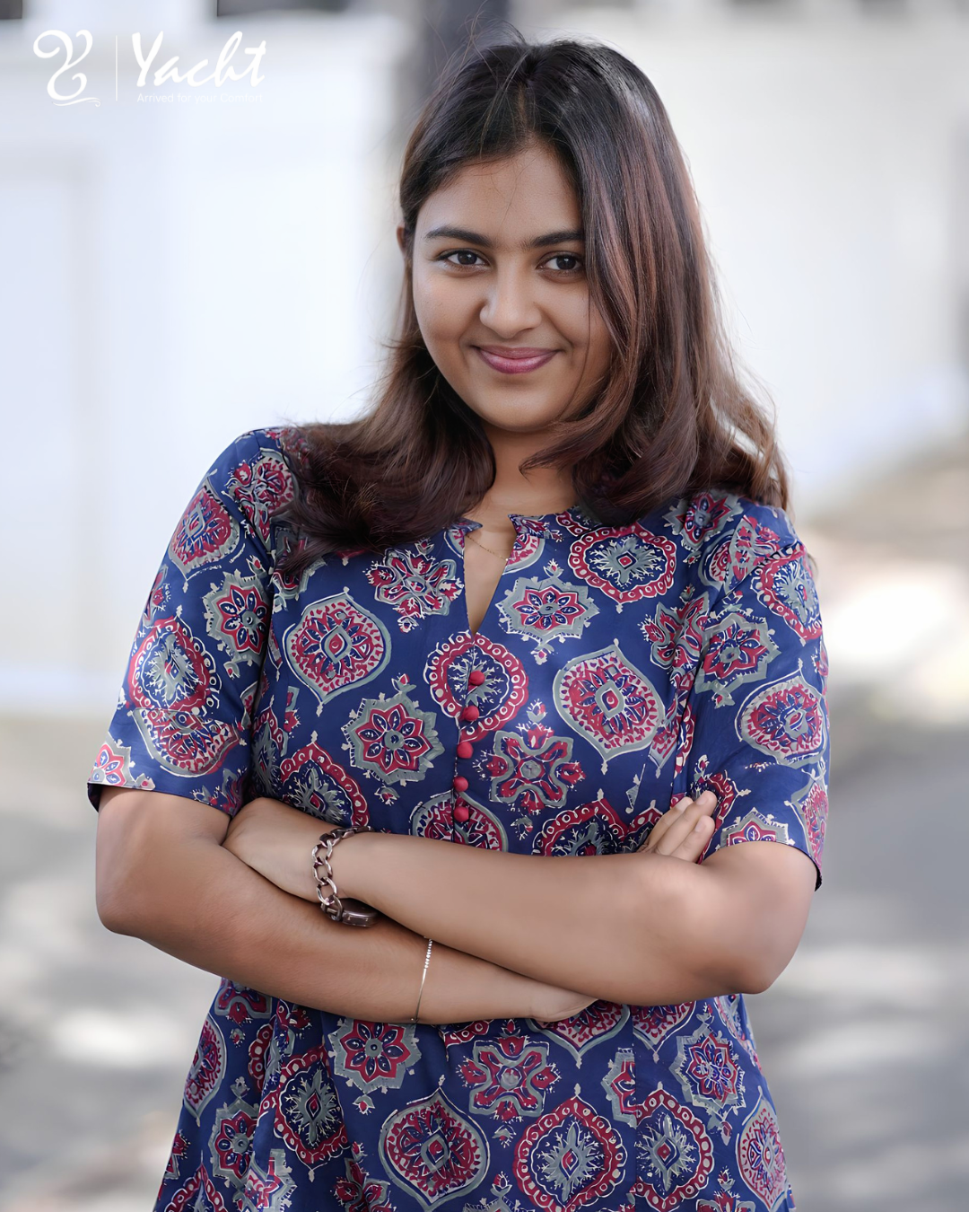 ✨ Indigo Heritage Kurti ✨