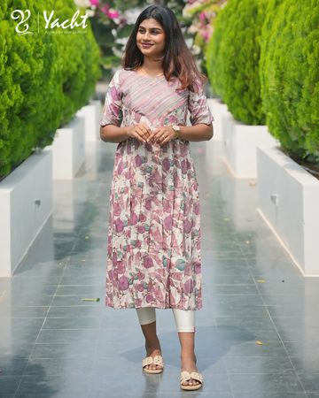 🤎Blush Petal Gathered Maxi