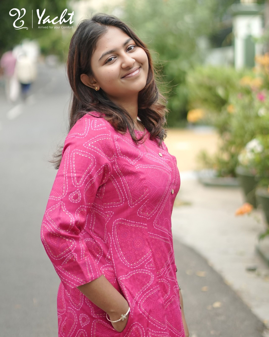💖 Rose Radiance Flared Kurti 💖