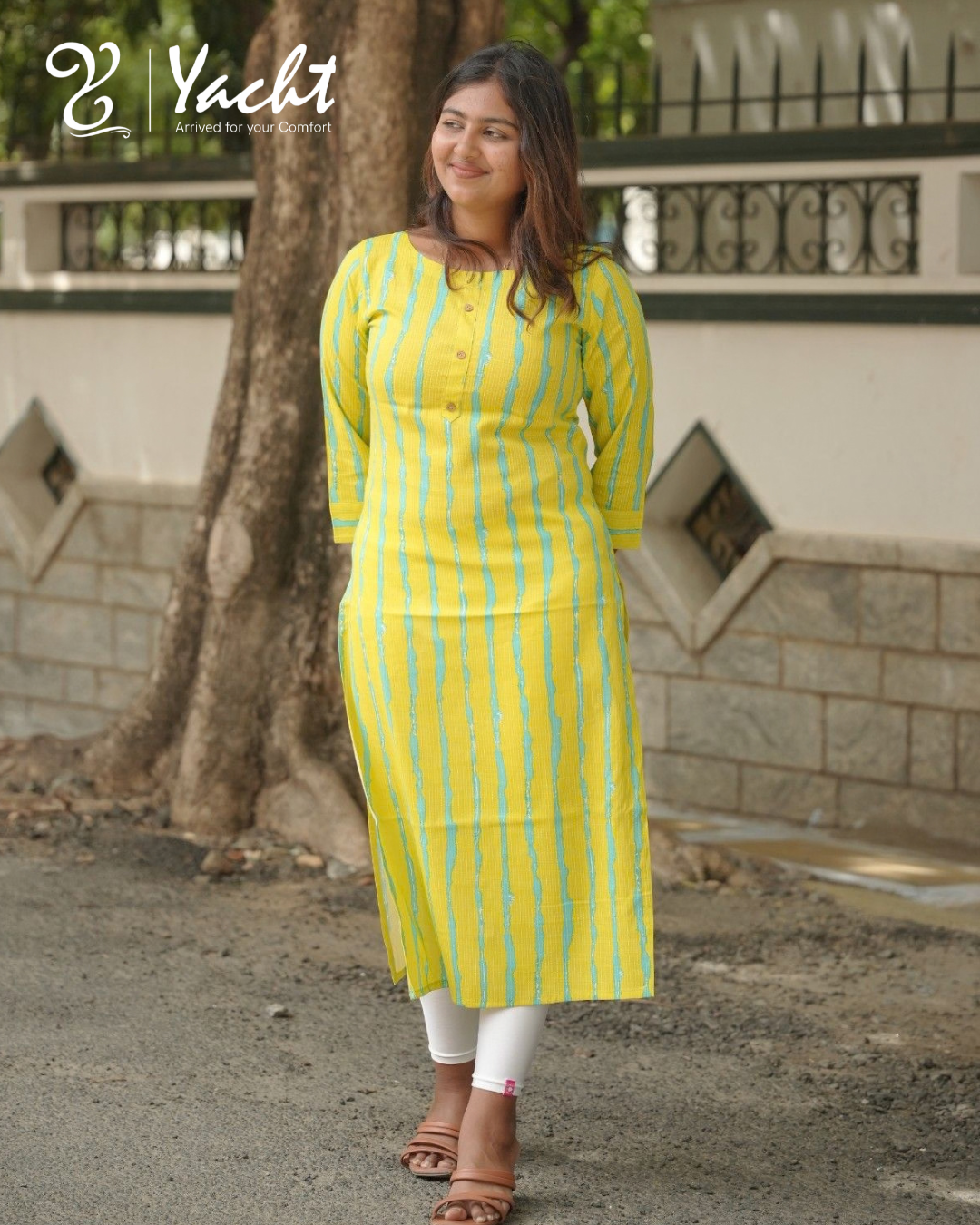 Citrus Blue Stripes 💛💙