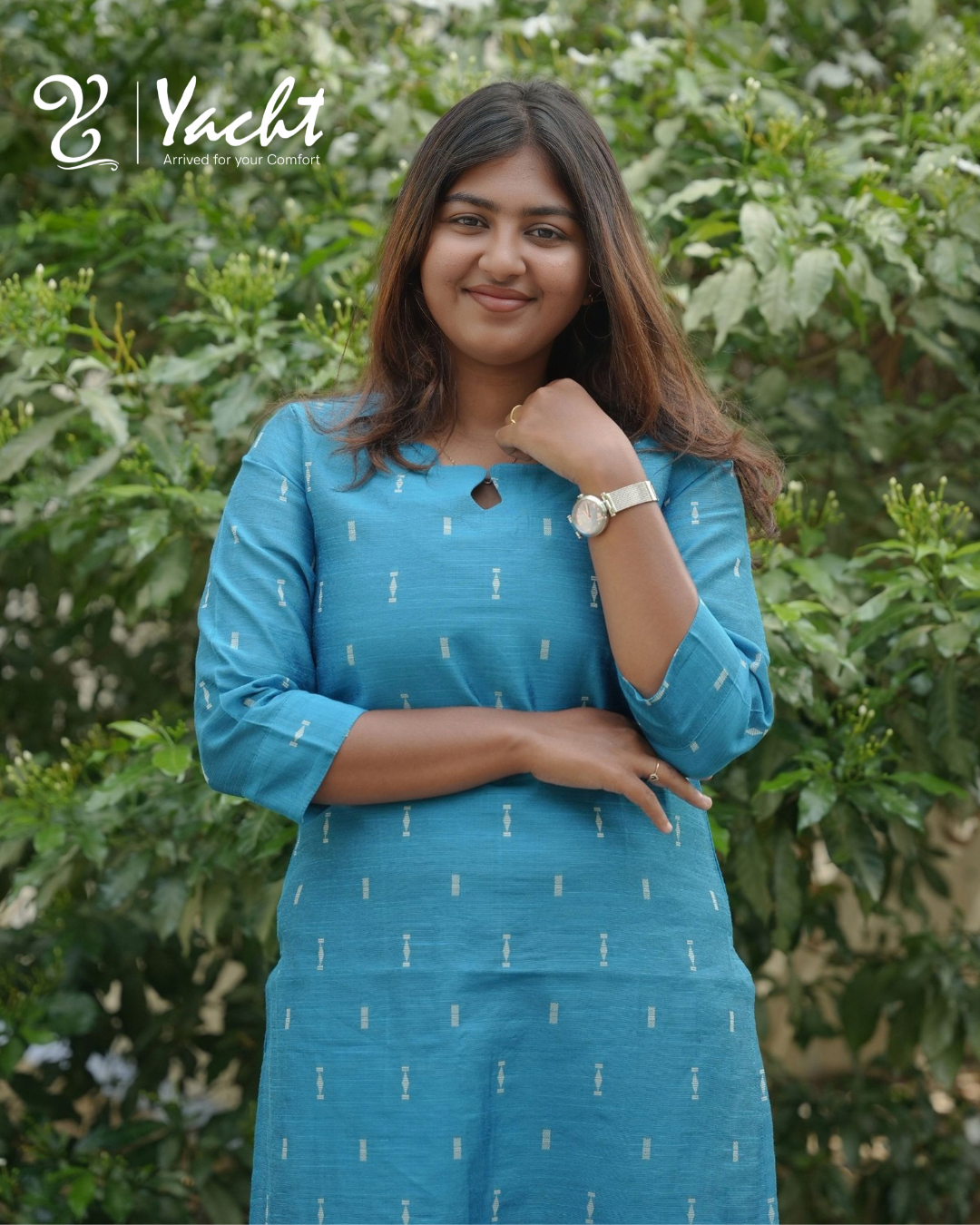 Celestia Ice Blue Kurti ❄️