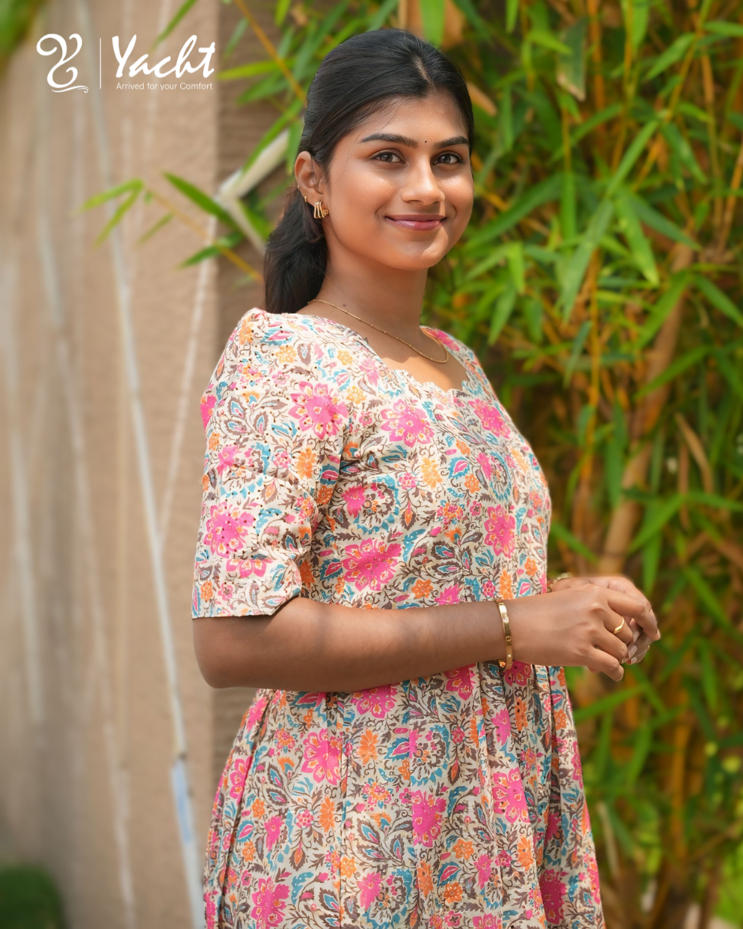 🌸“Blossom Meadow Flared Kurti”