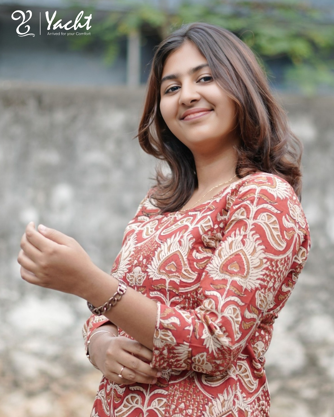 ✨ Rustic Bloom Flare Kurti
