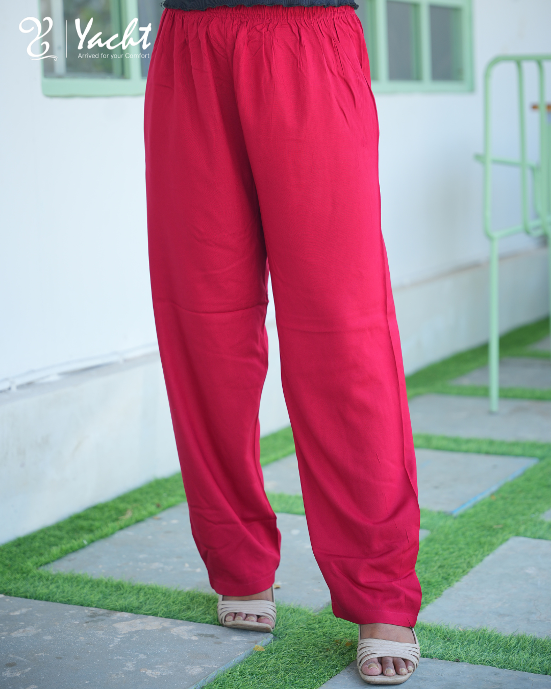 ♥️ Burgundy Maroon Straight Pants