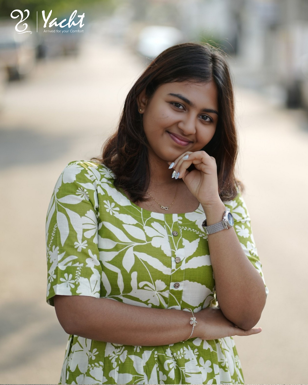 Meadow Breeze Floral Kurti