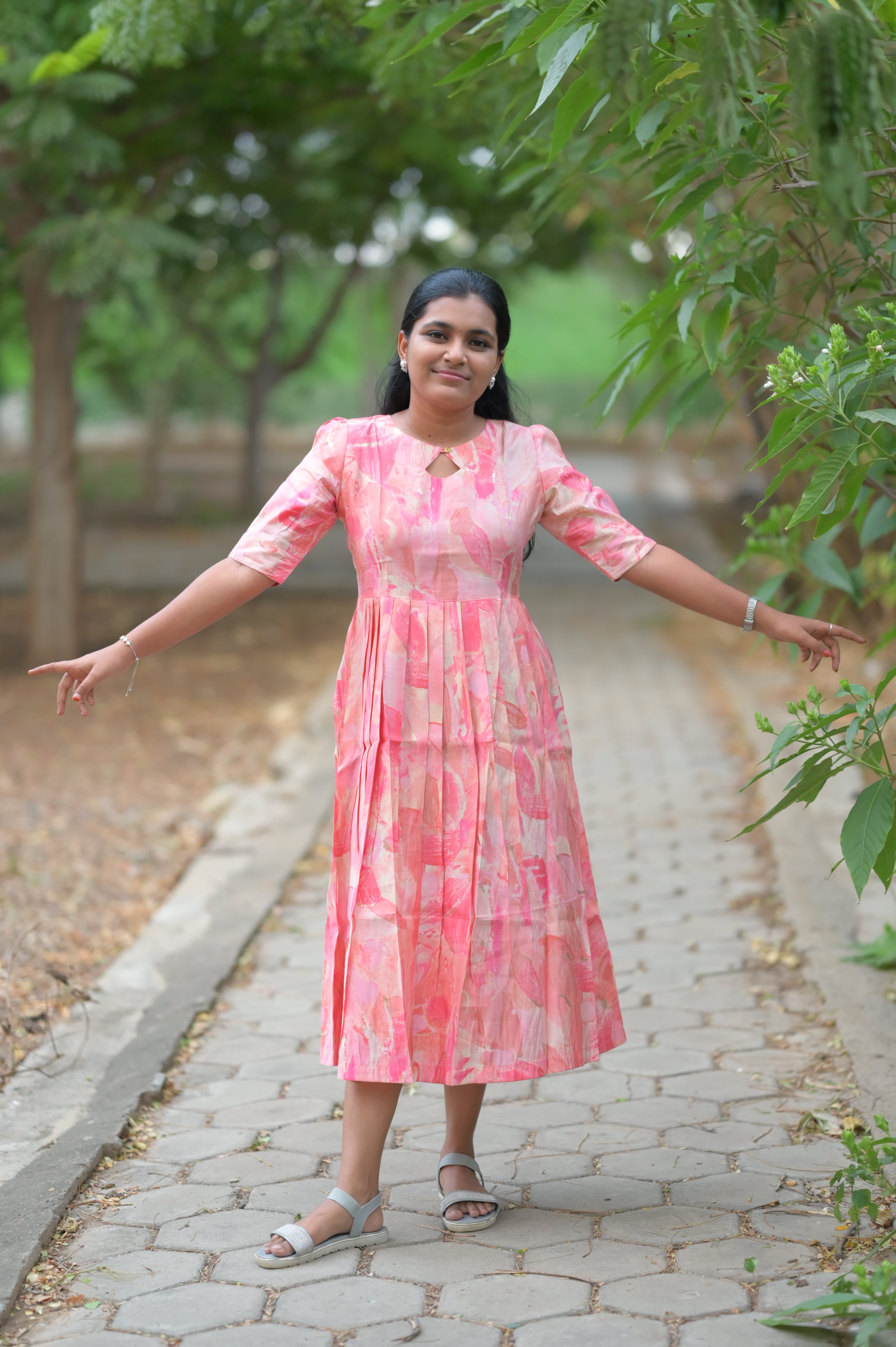 Blush Breeze Kurti 1920