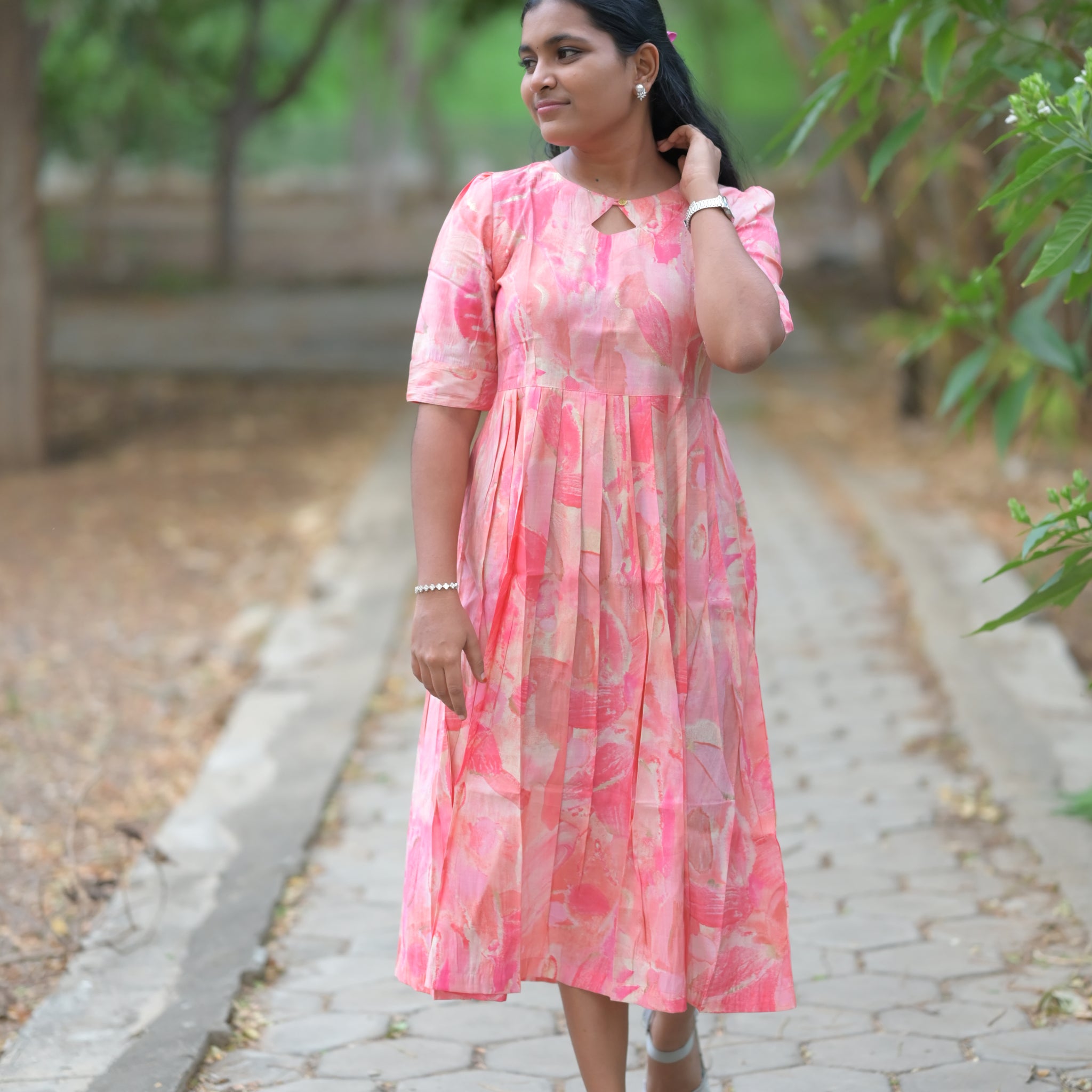 Blush Breeze Kurti 1920