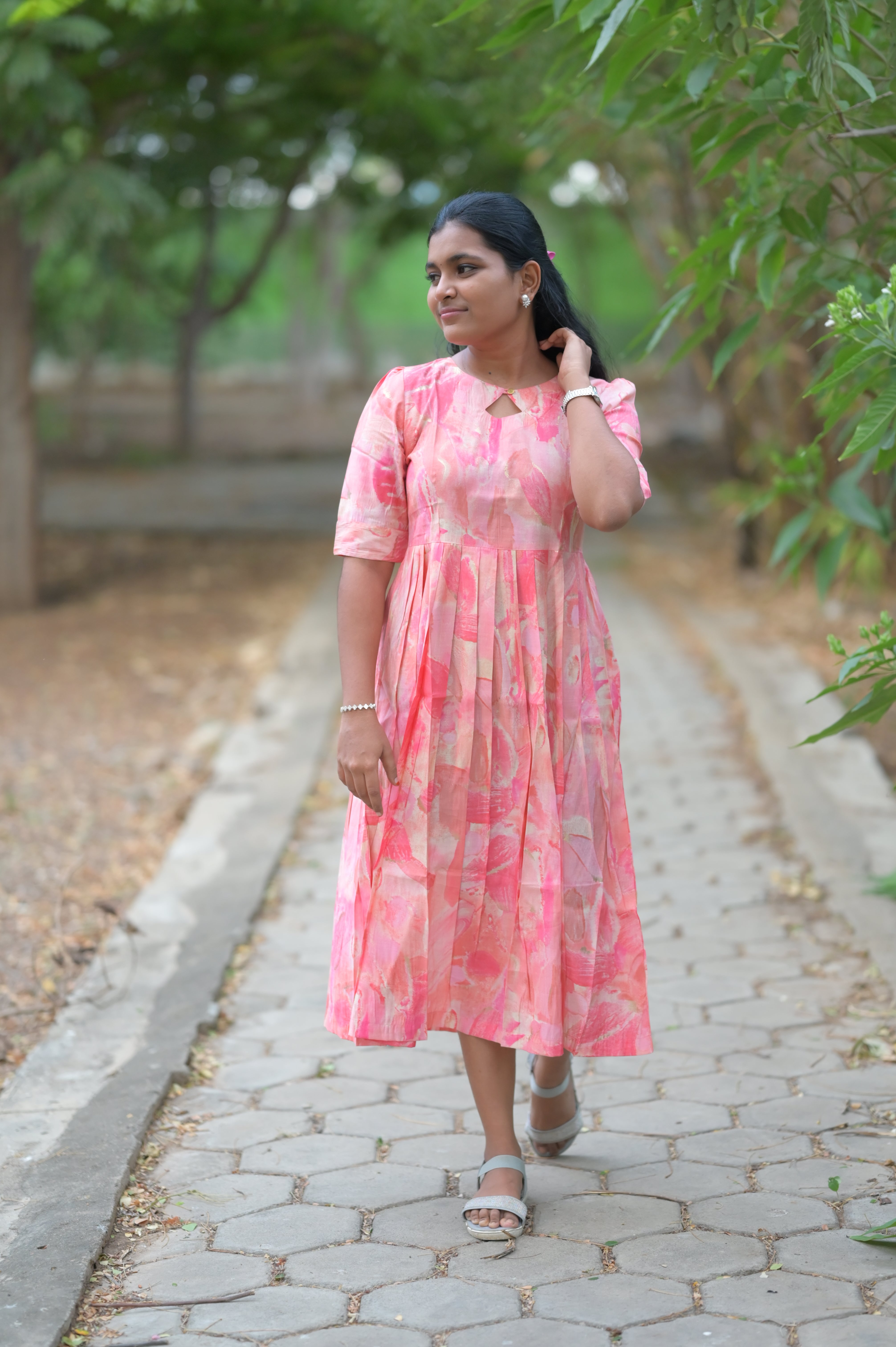 Blush Breeze Kurti 1920