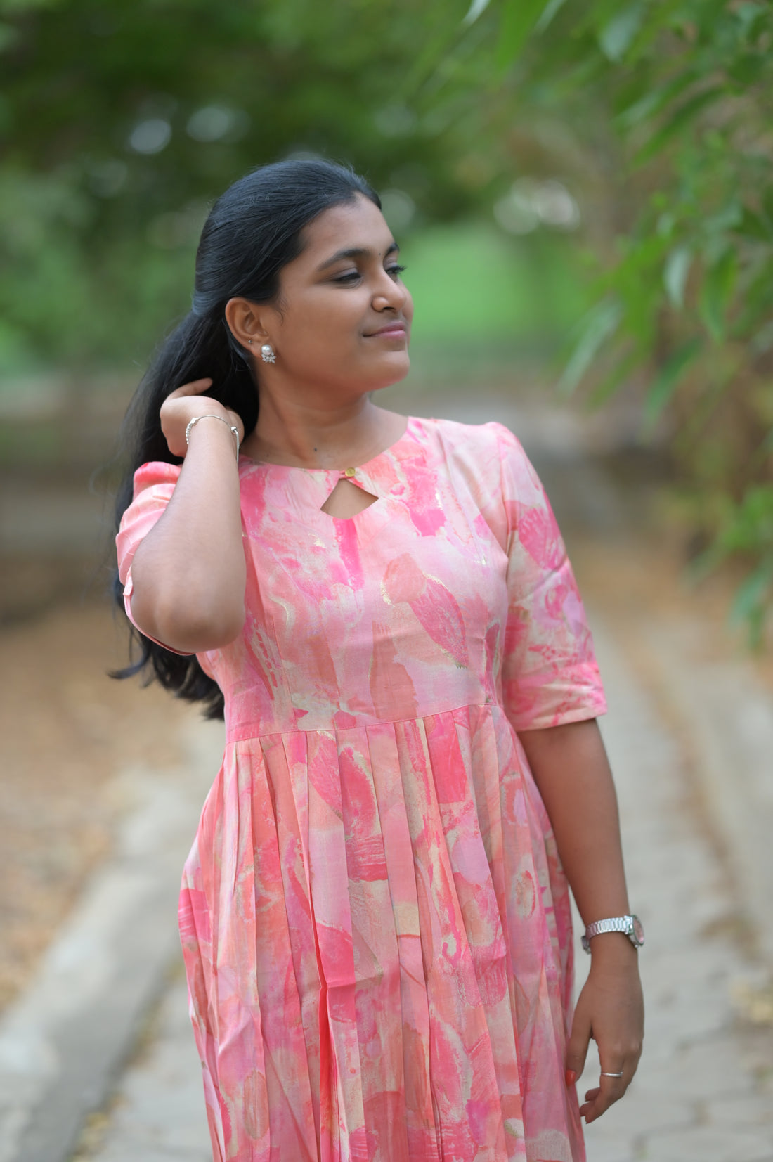 Blush Breeze Kurti 1920