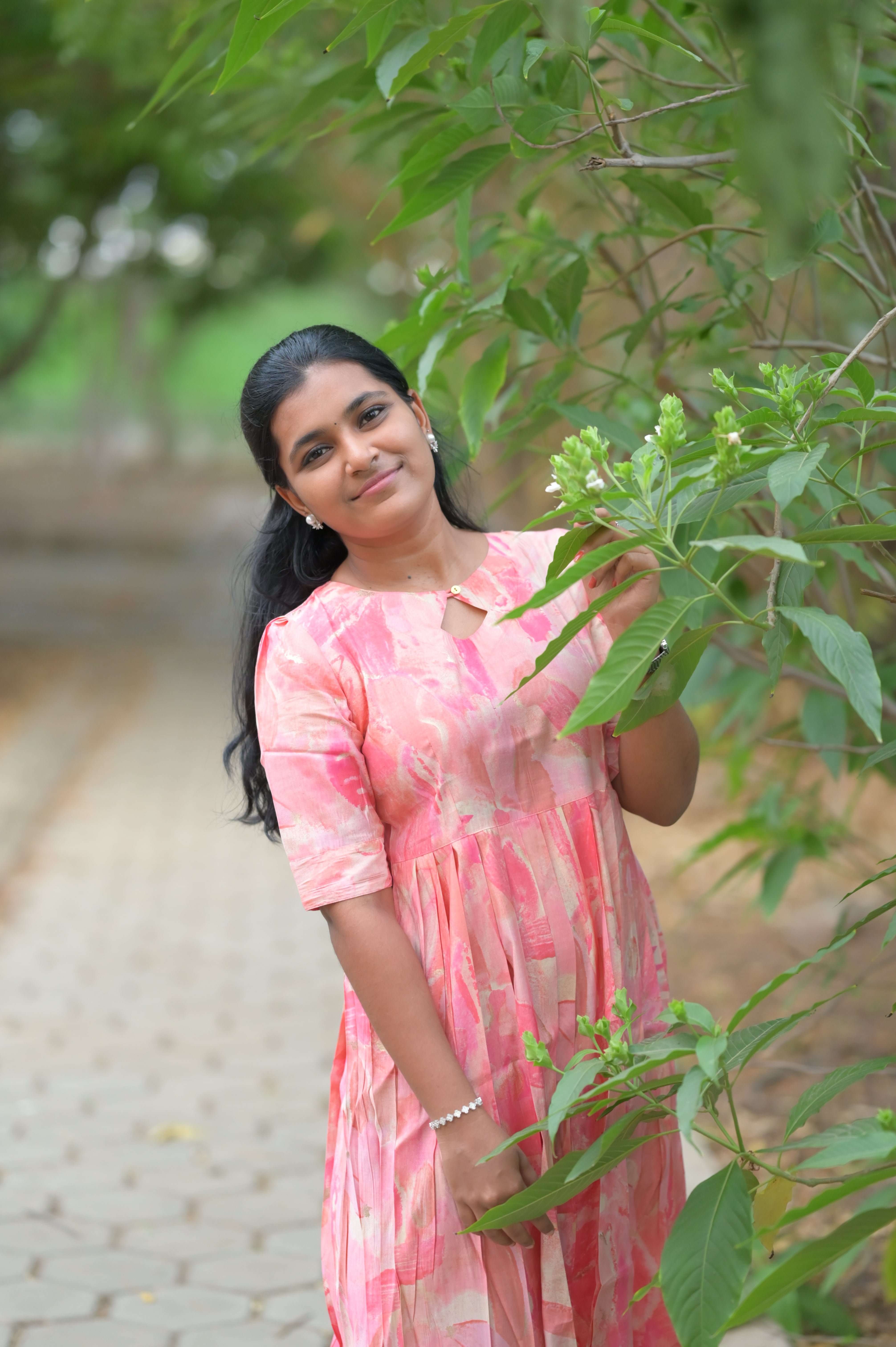 Blush Breeze Kurti 1920
