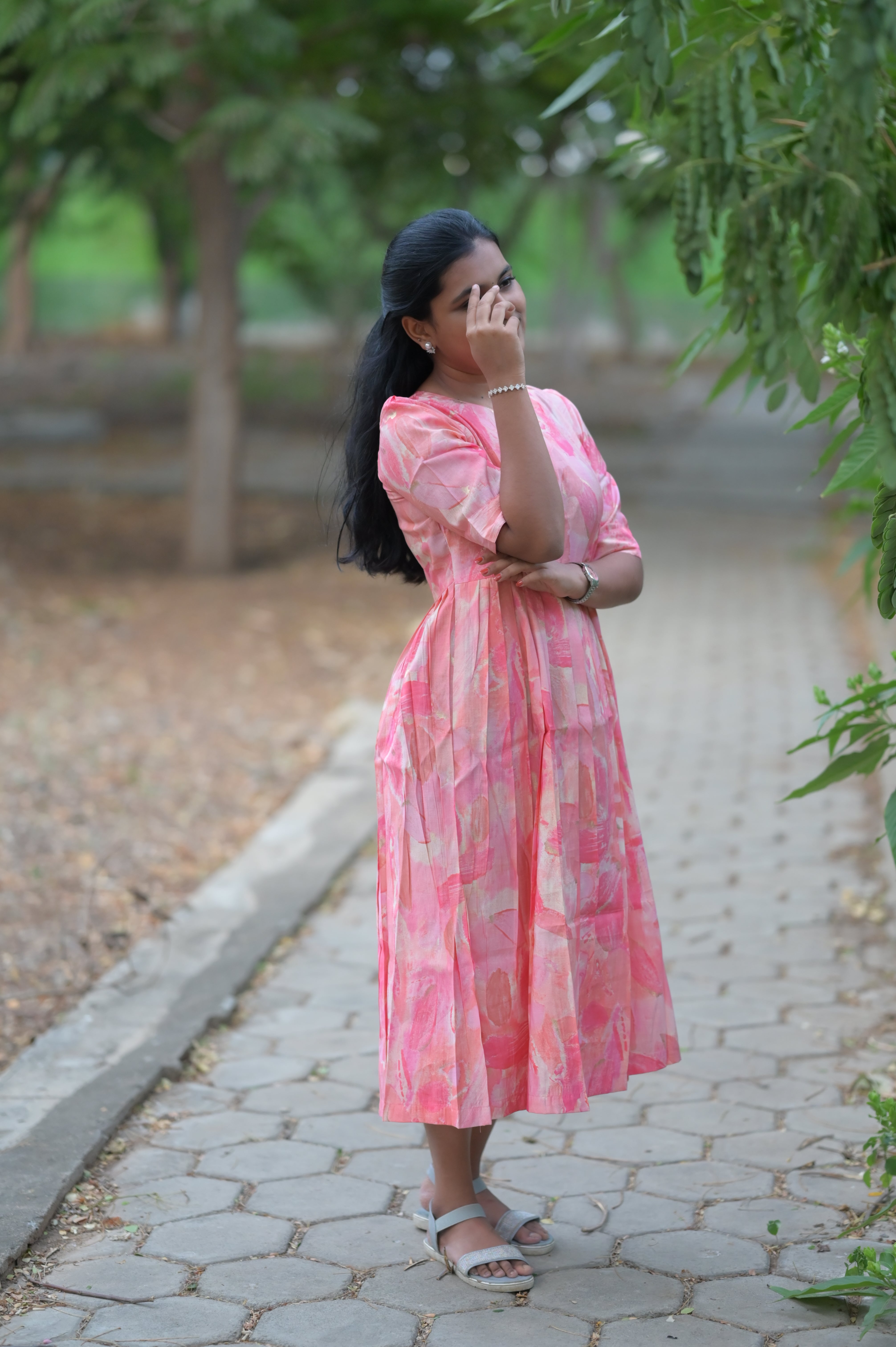 Blush Breeze Kurti 1920