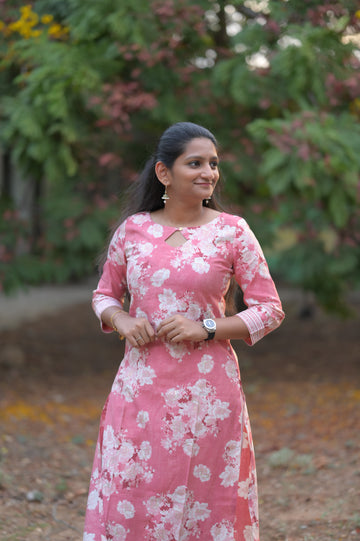 Rose Petal Charm Kurti 1930
