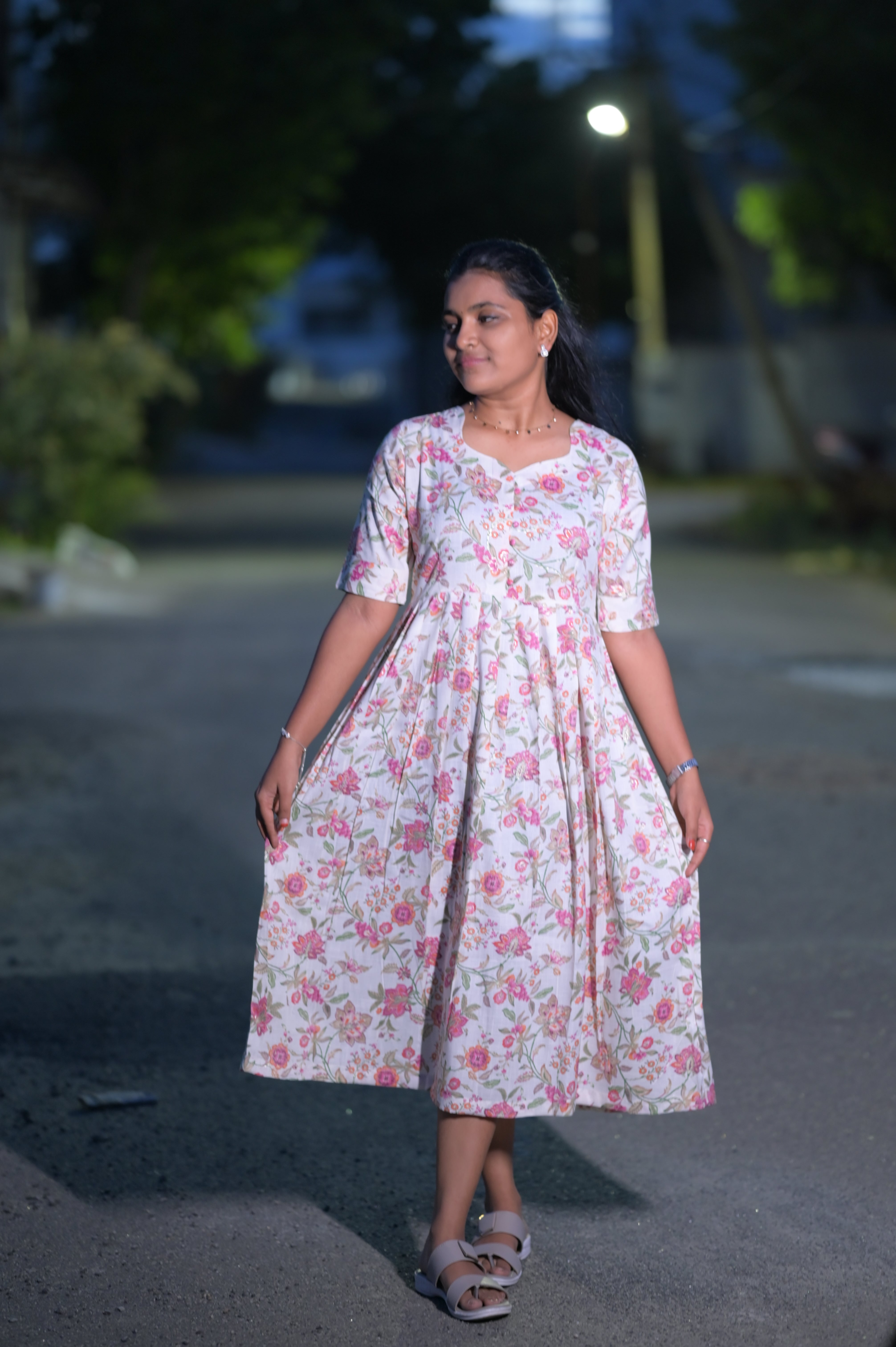 Floral Breeze Kurti 1939
