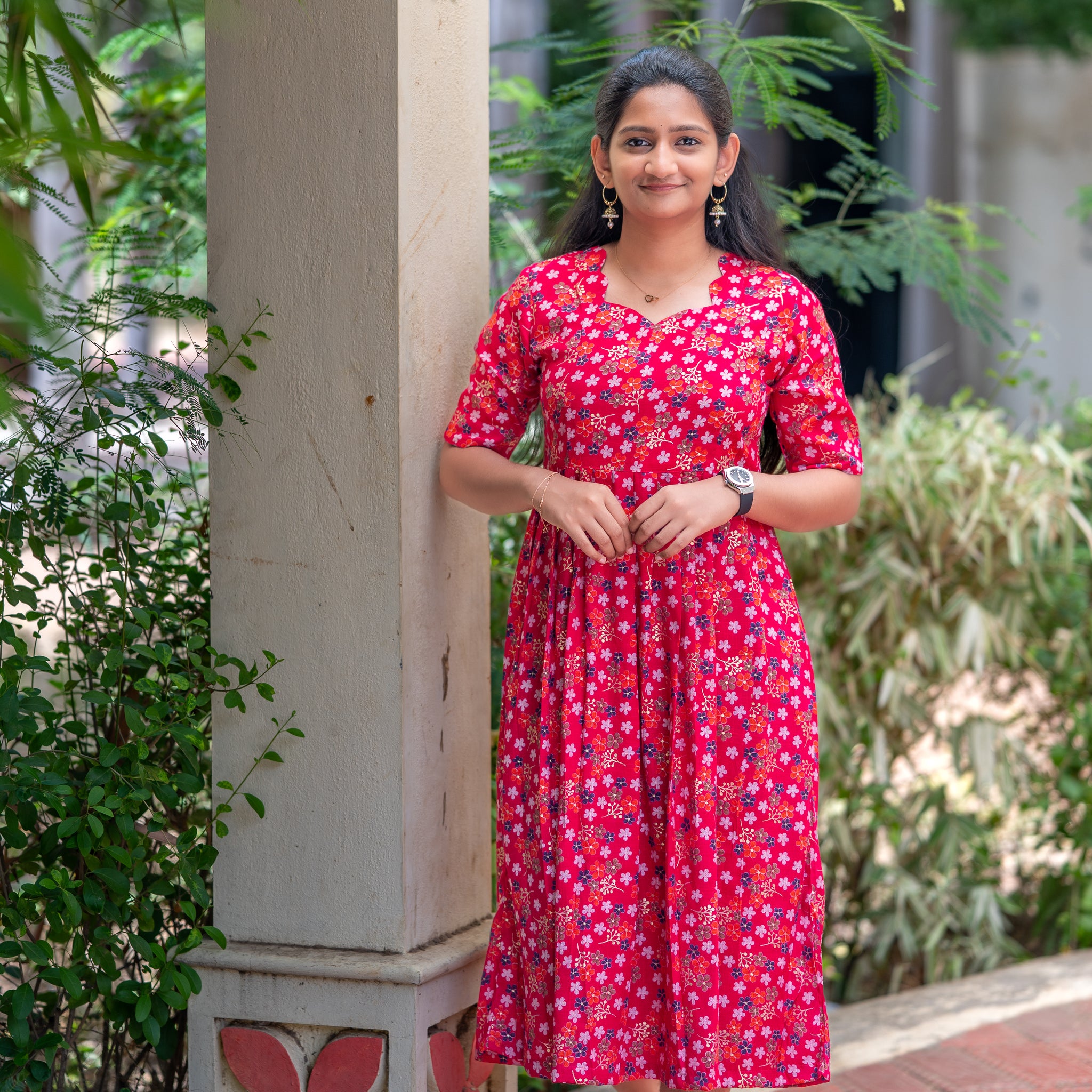Cherry Bloom Kurti 1931
