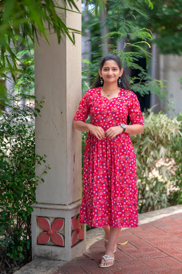 Cherry Bloom Kurti 1931