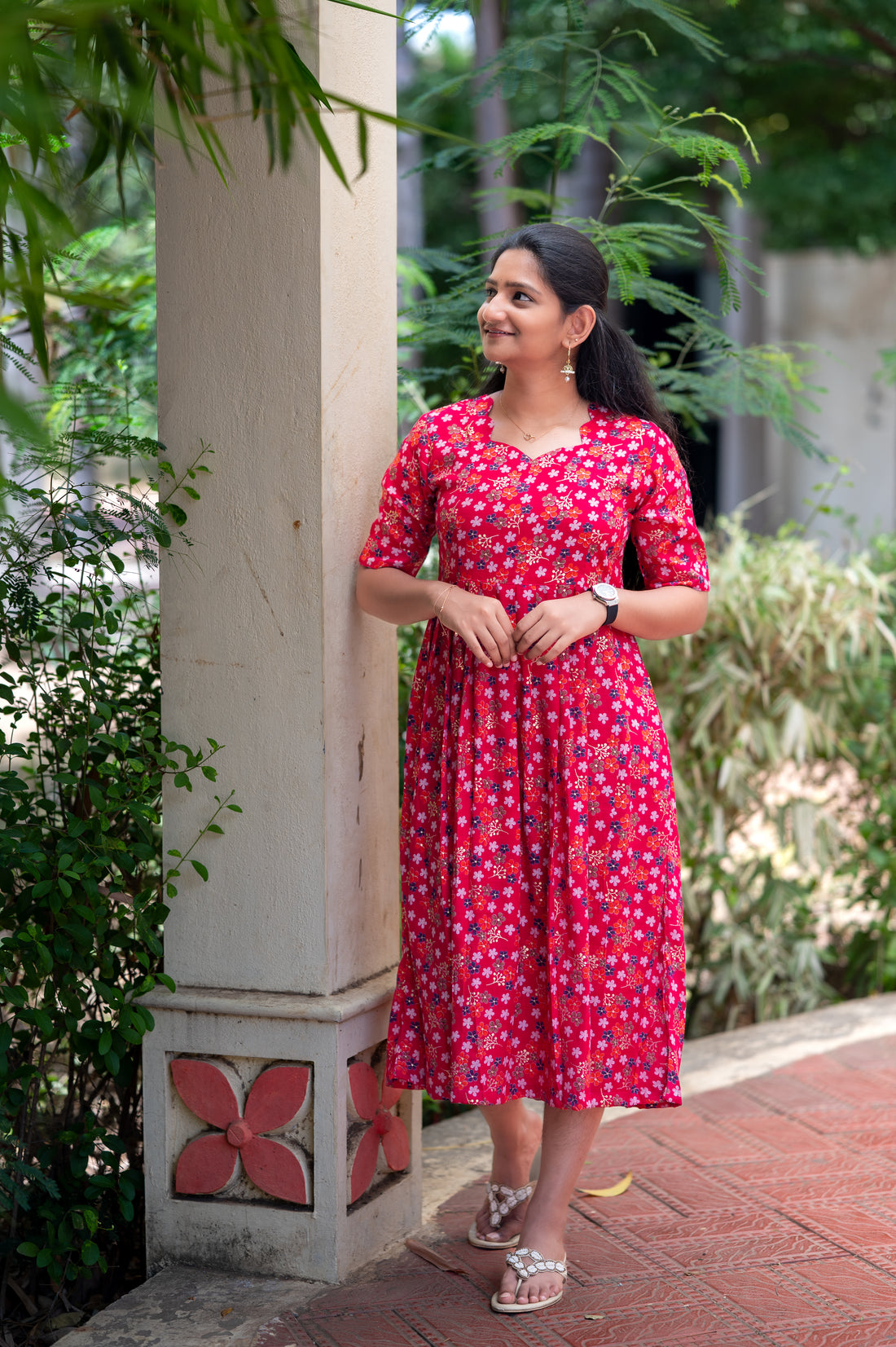 Cherry Bloom Kurti 1931