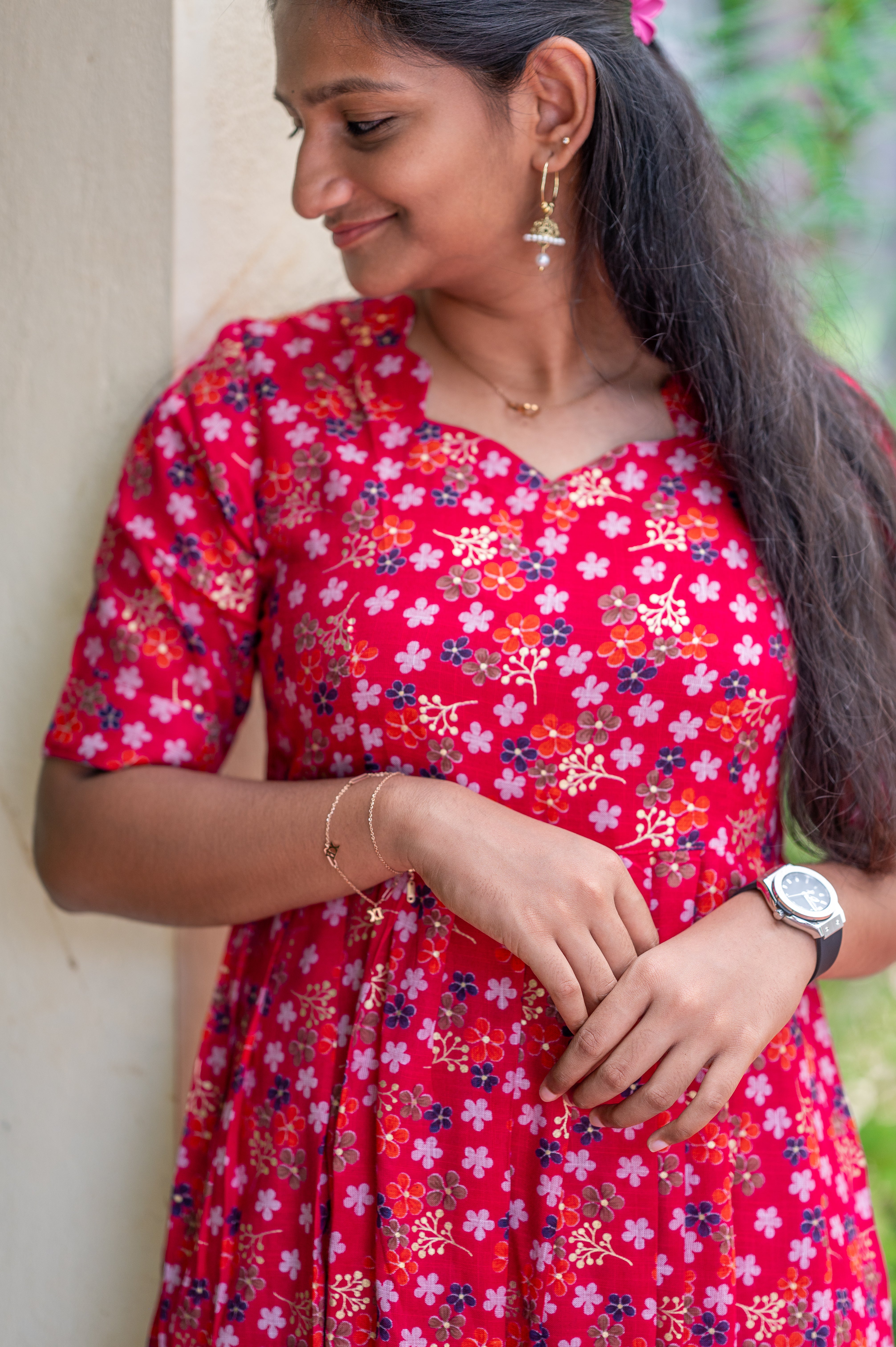 Cherry Bloom Kurti 1931