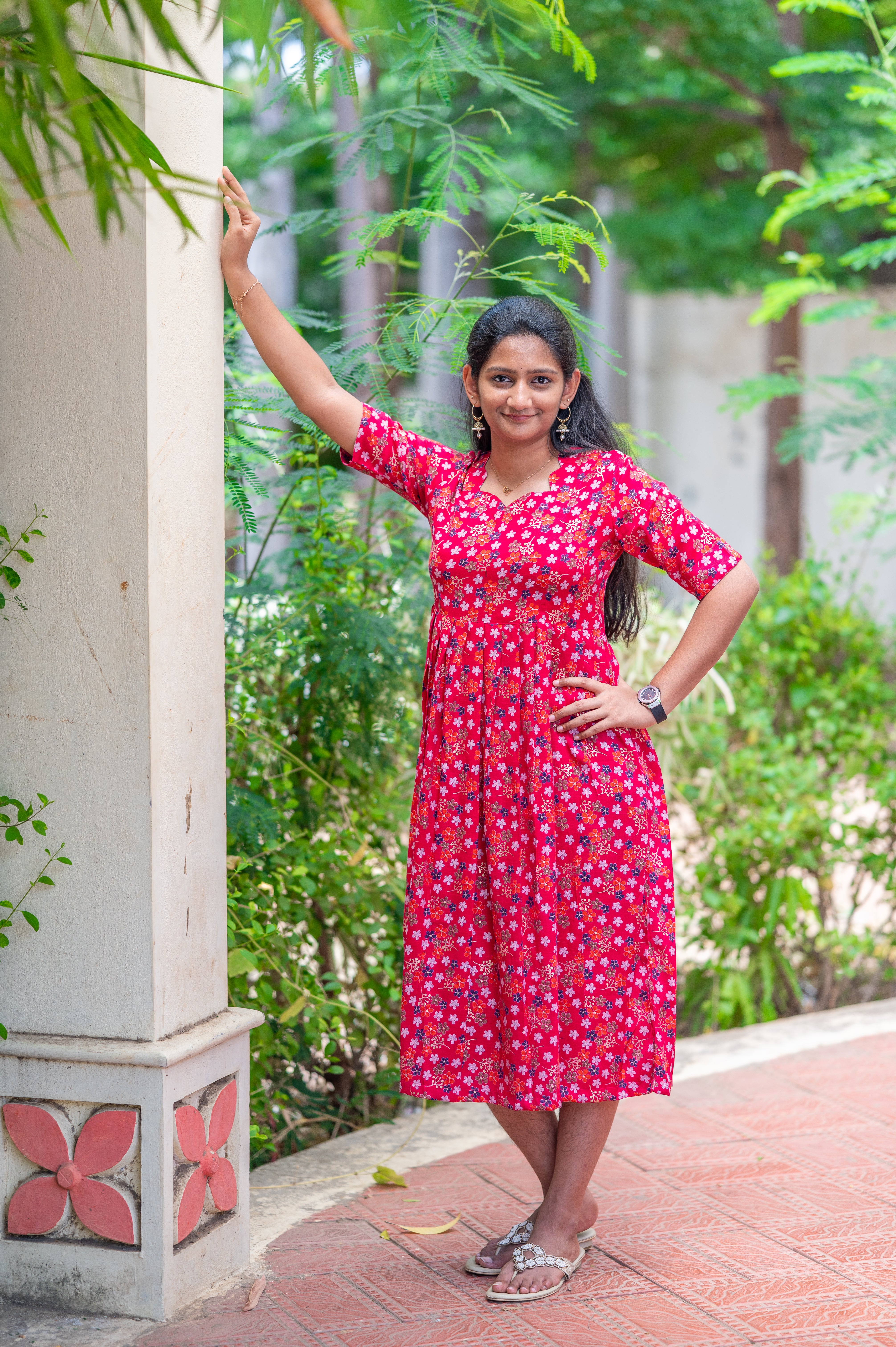 Cherry Bloom Kurti 1931