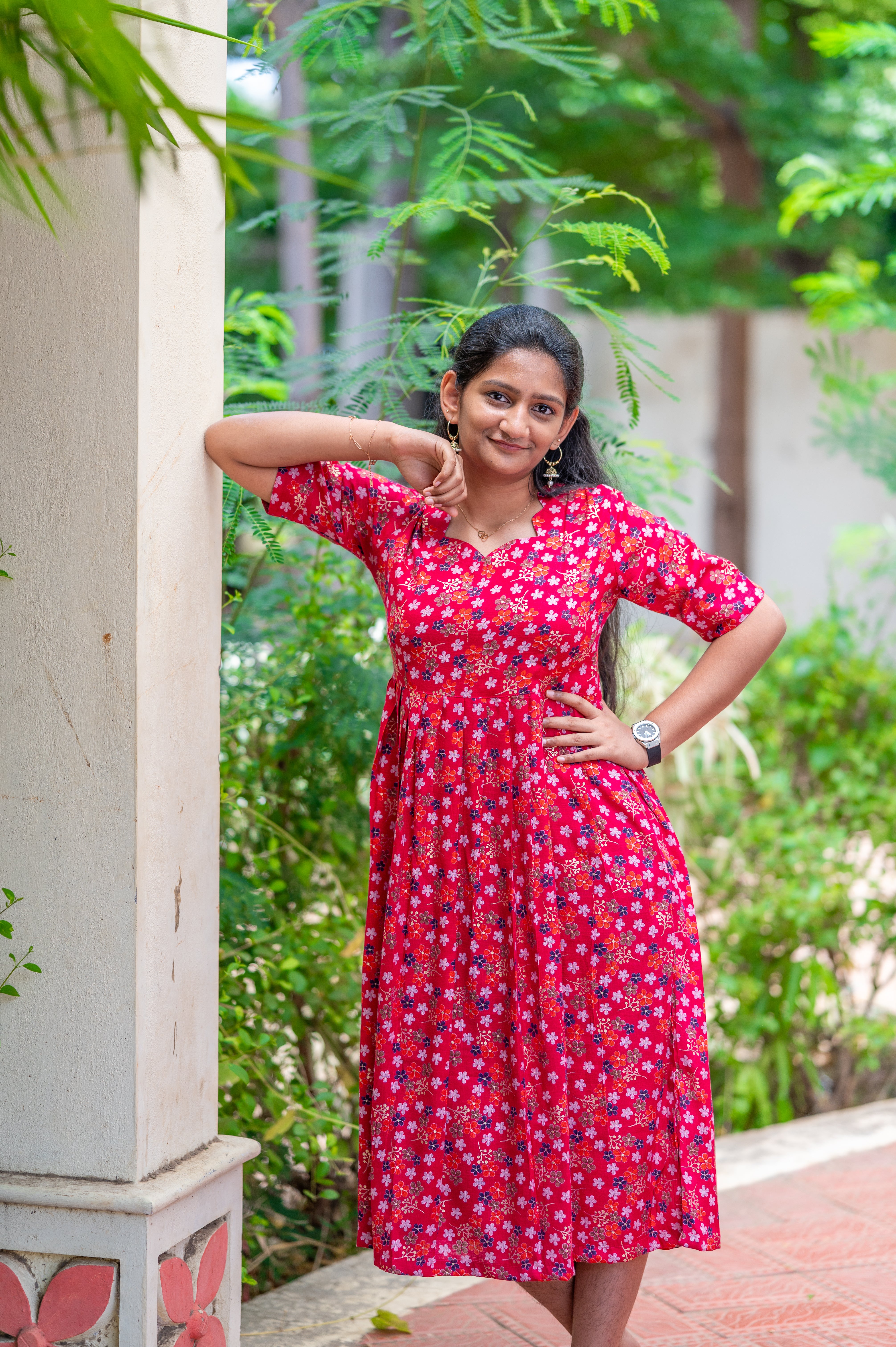 Cherry Bloom Kurti 1931