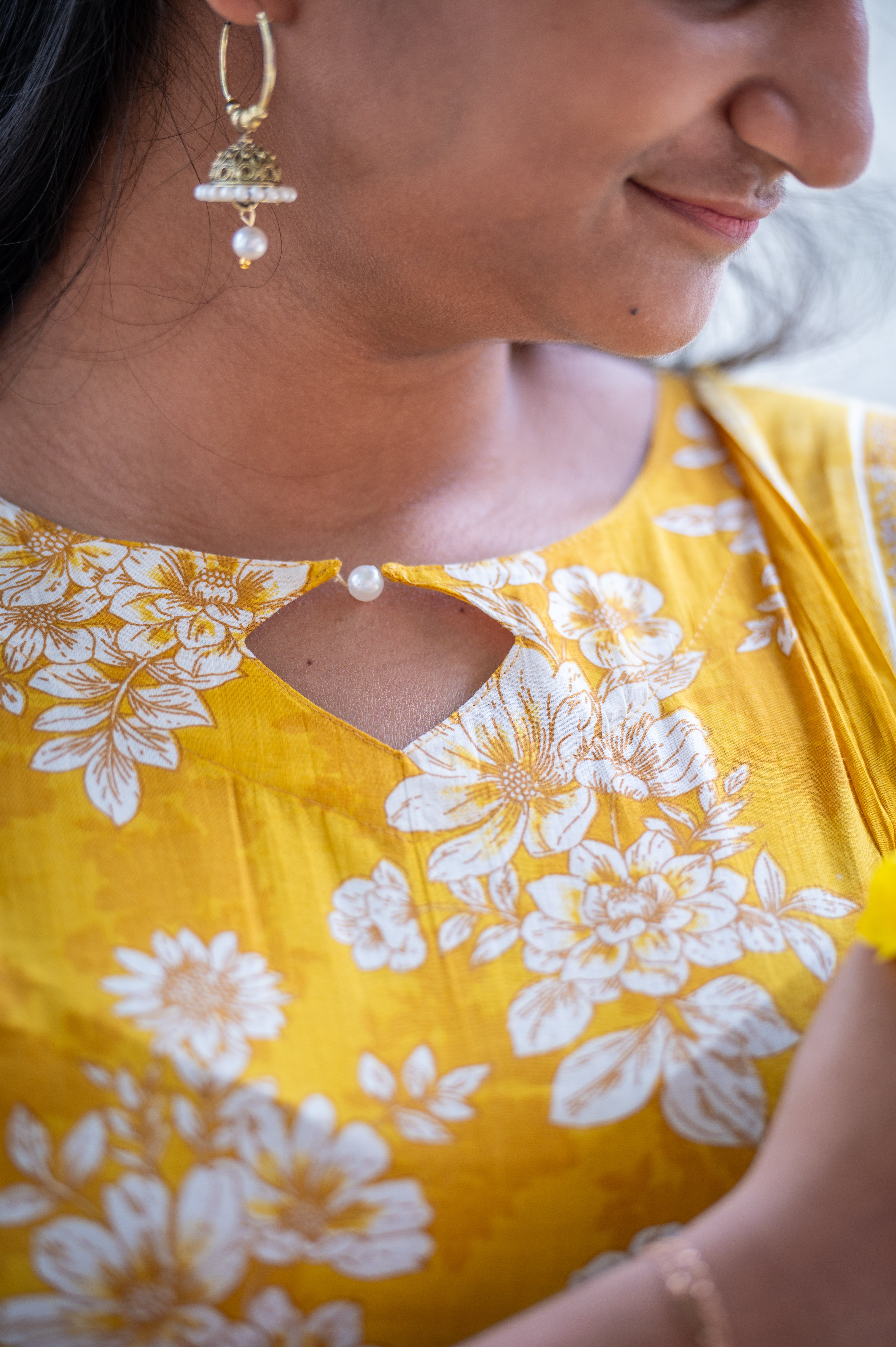 Floral Printed Kurti Set  1937