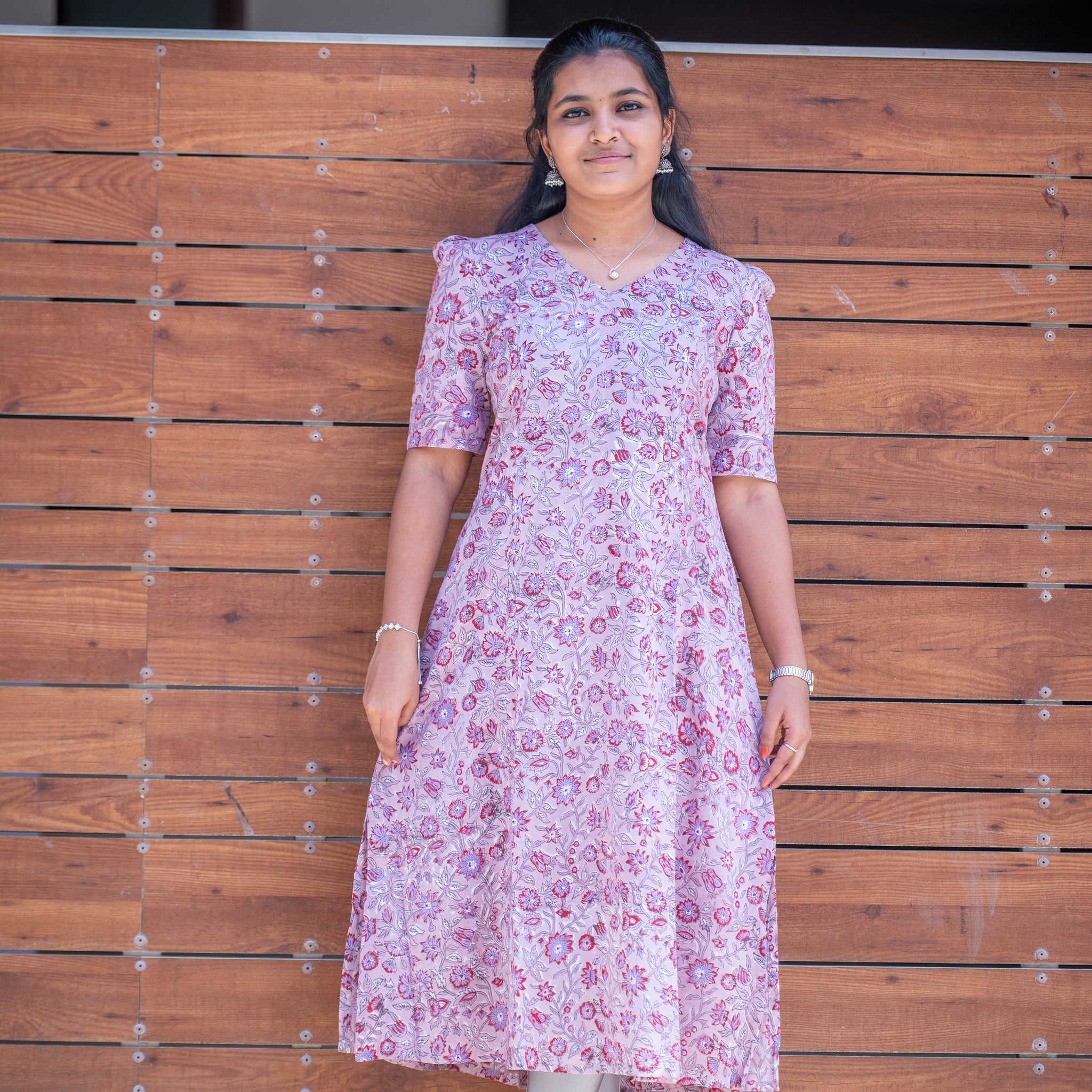 Aarohi Handblock Kurti 1936