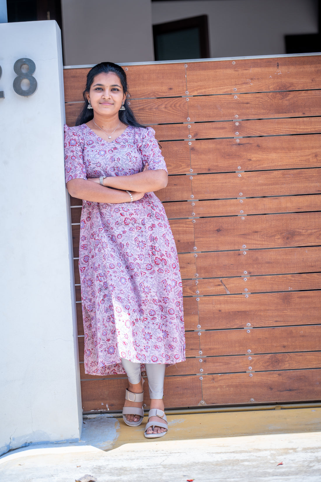 Aarohi Handblock Kurti 1936