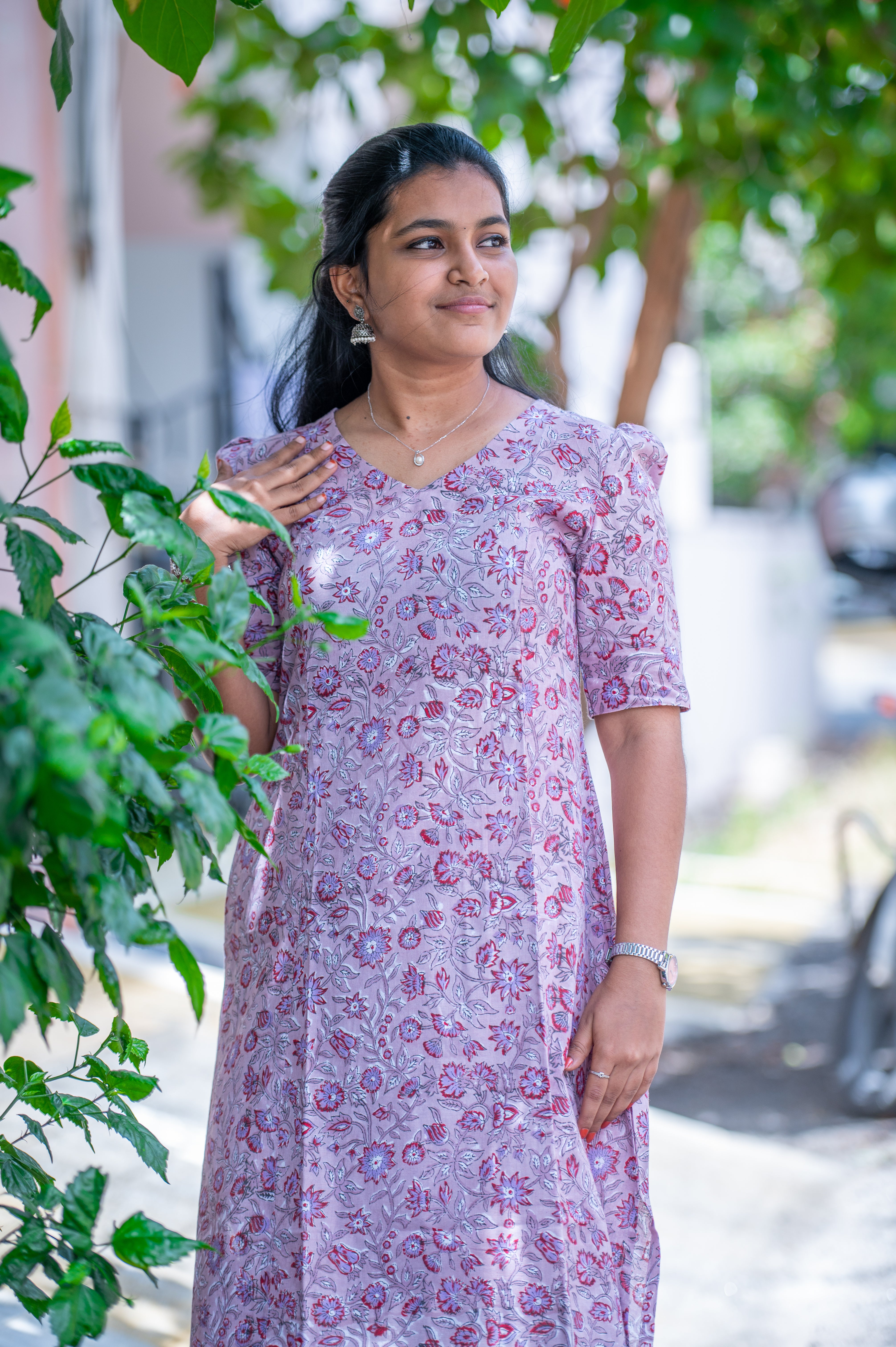 Aarohi Handblock Kurti 1936