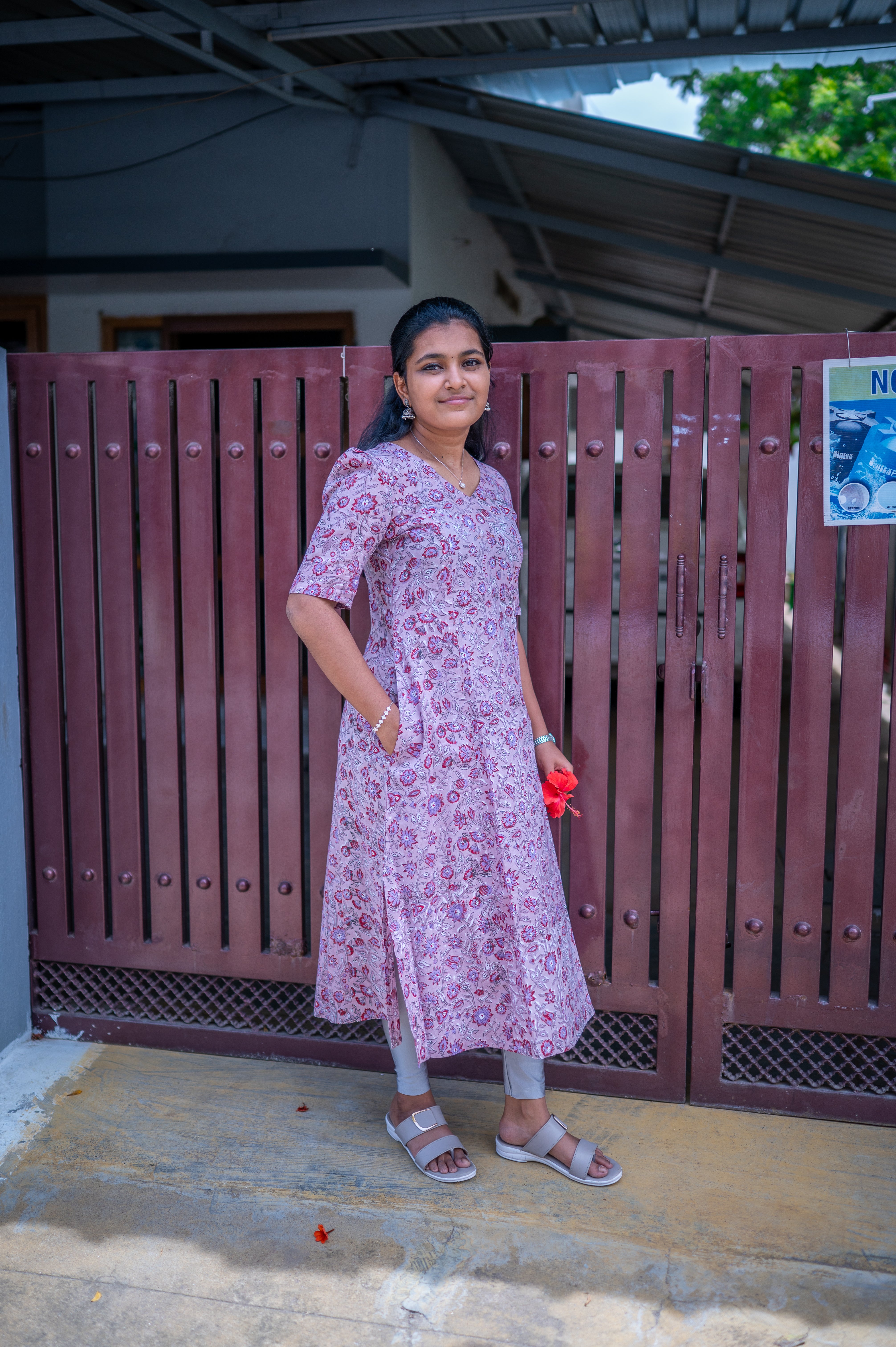 Aarohi Handblock Kurti 1936