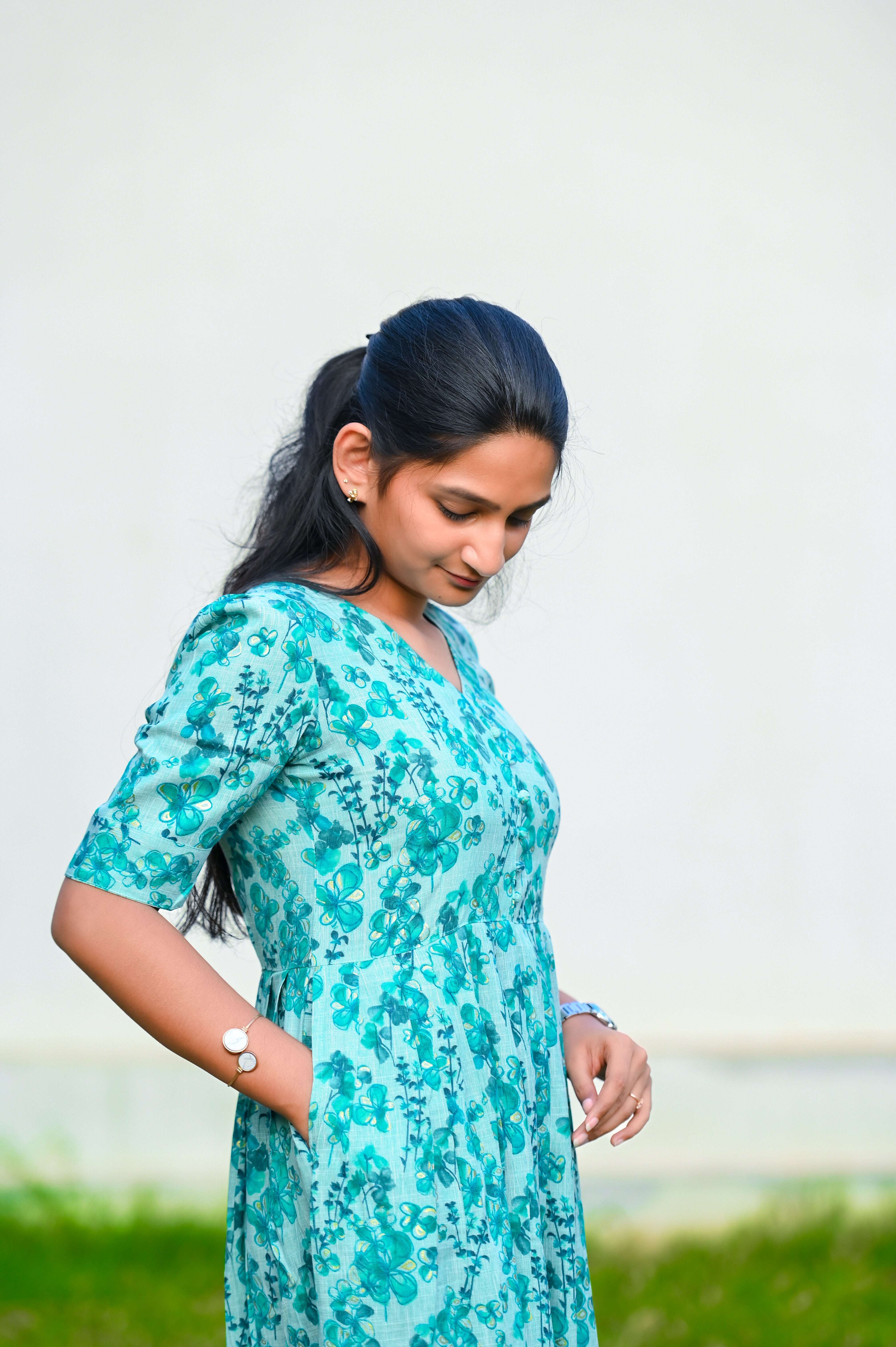 🦚Mint Meadow Grace Maxi