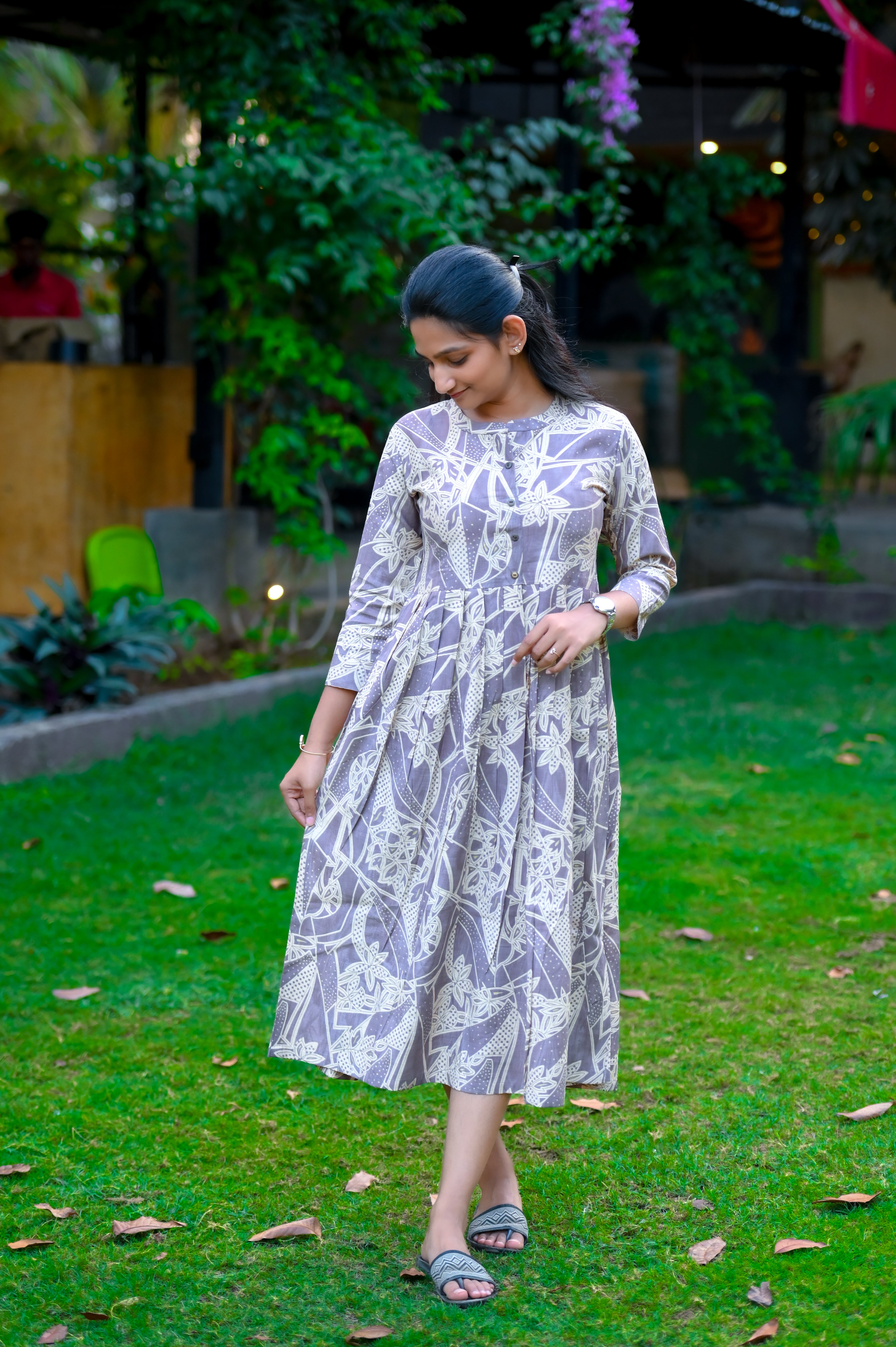 🪻Misty Lavender Charm Maxi