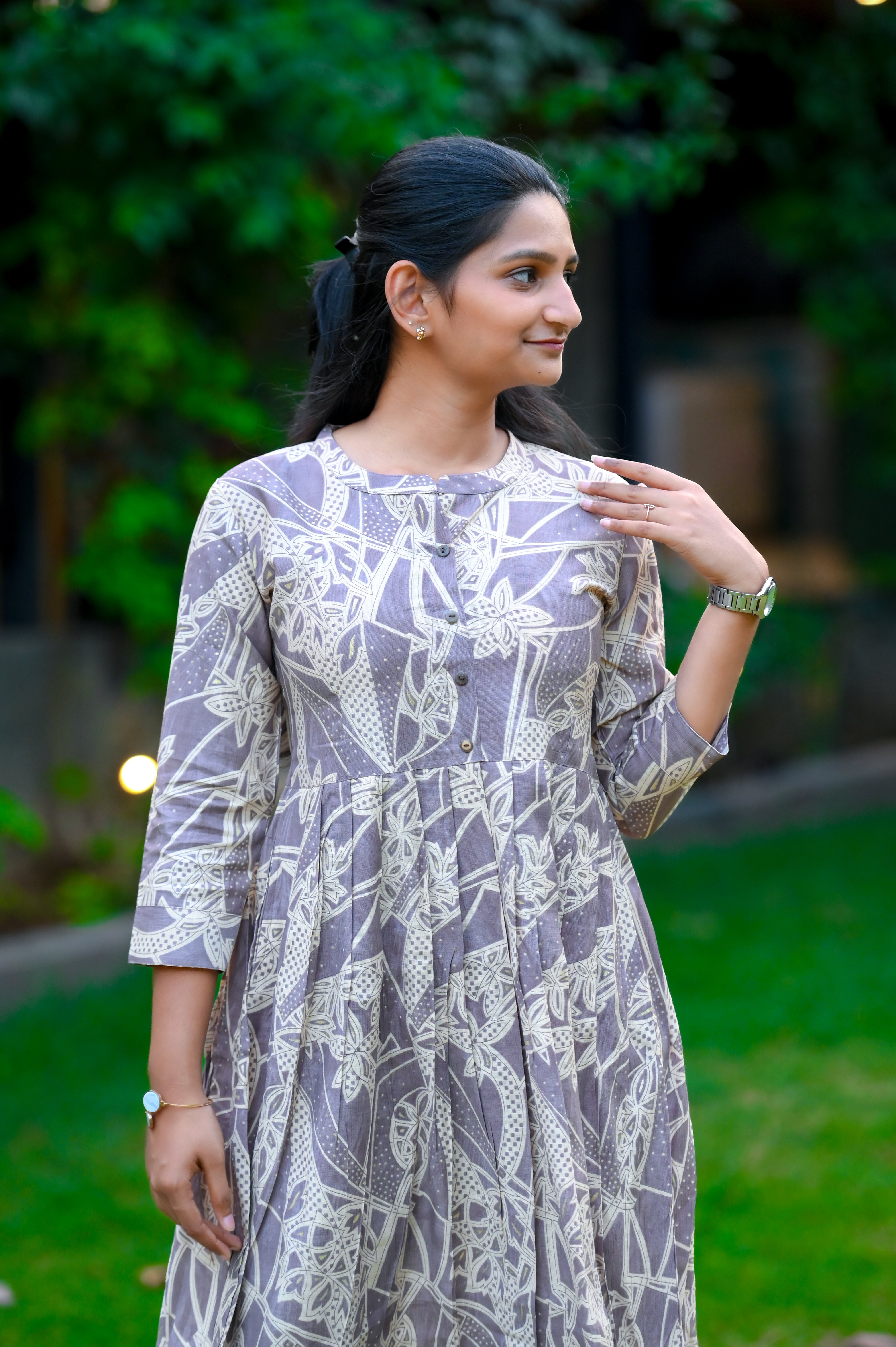 🪻Misty Lavender Charm Maxi