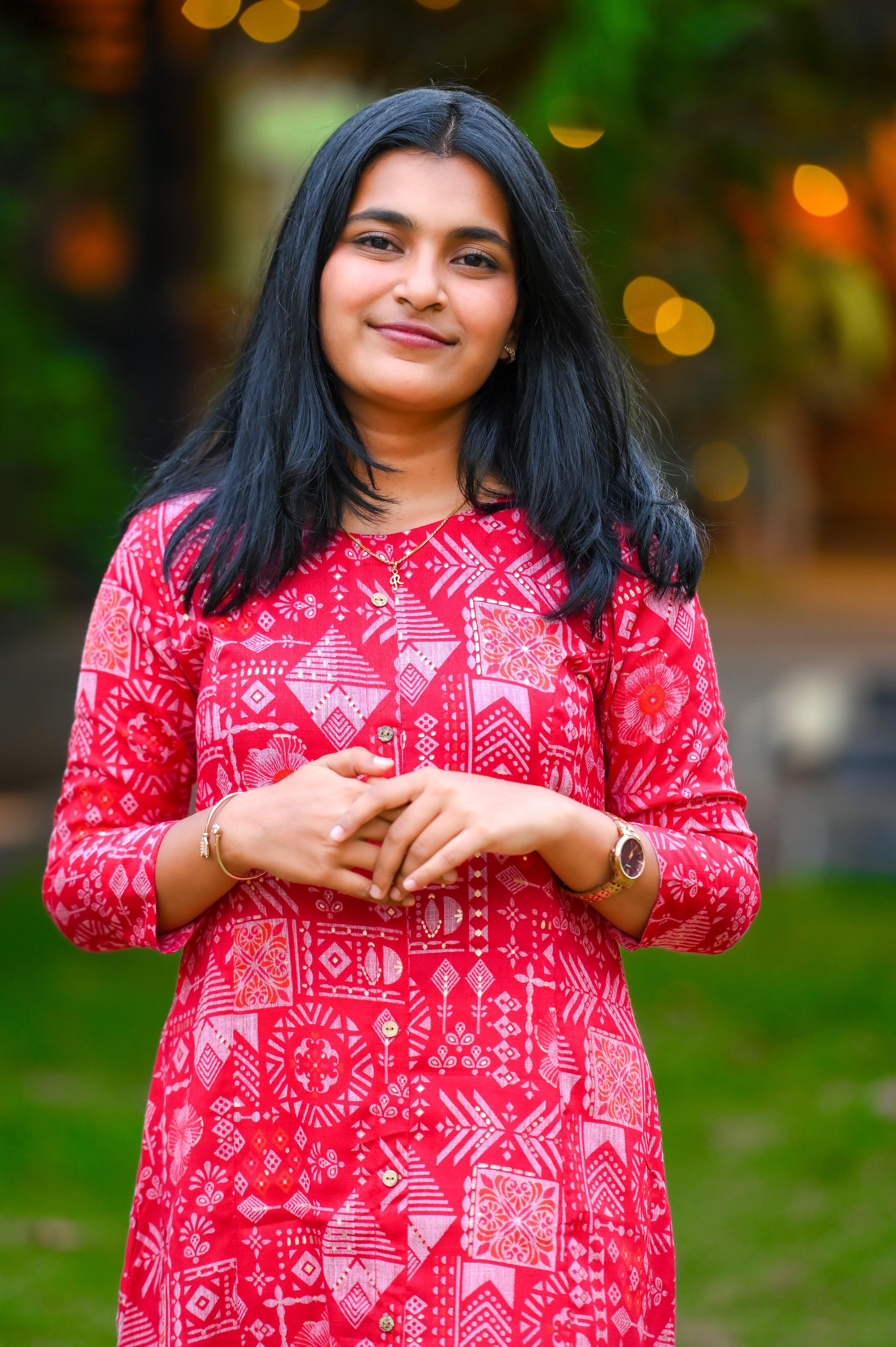 ♥️Ethnic Printed A-Line Kurti