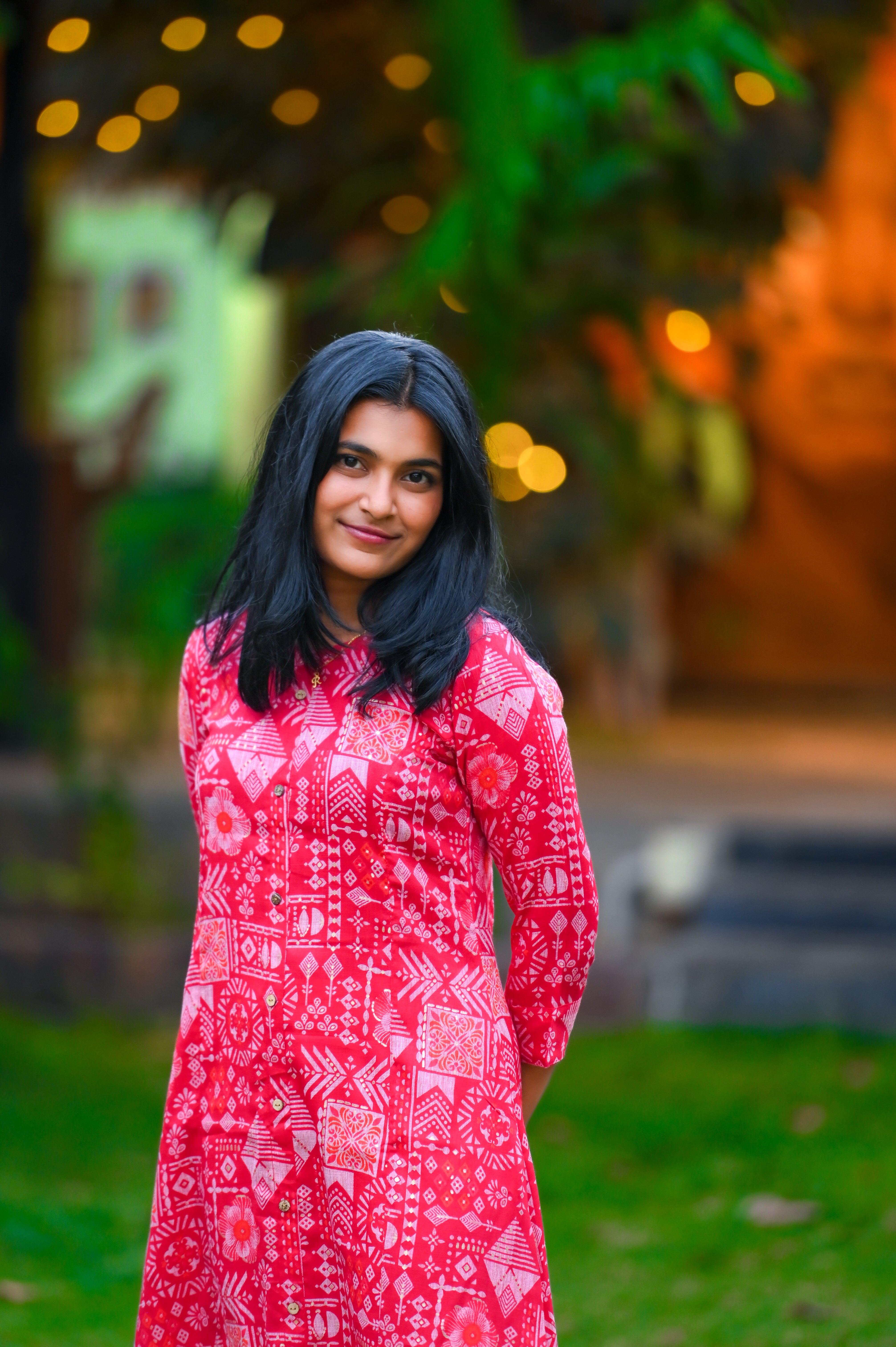 ♥️Ethnic Printed A-Line Kurti