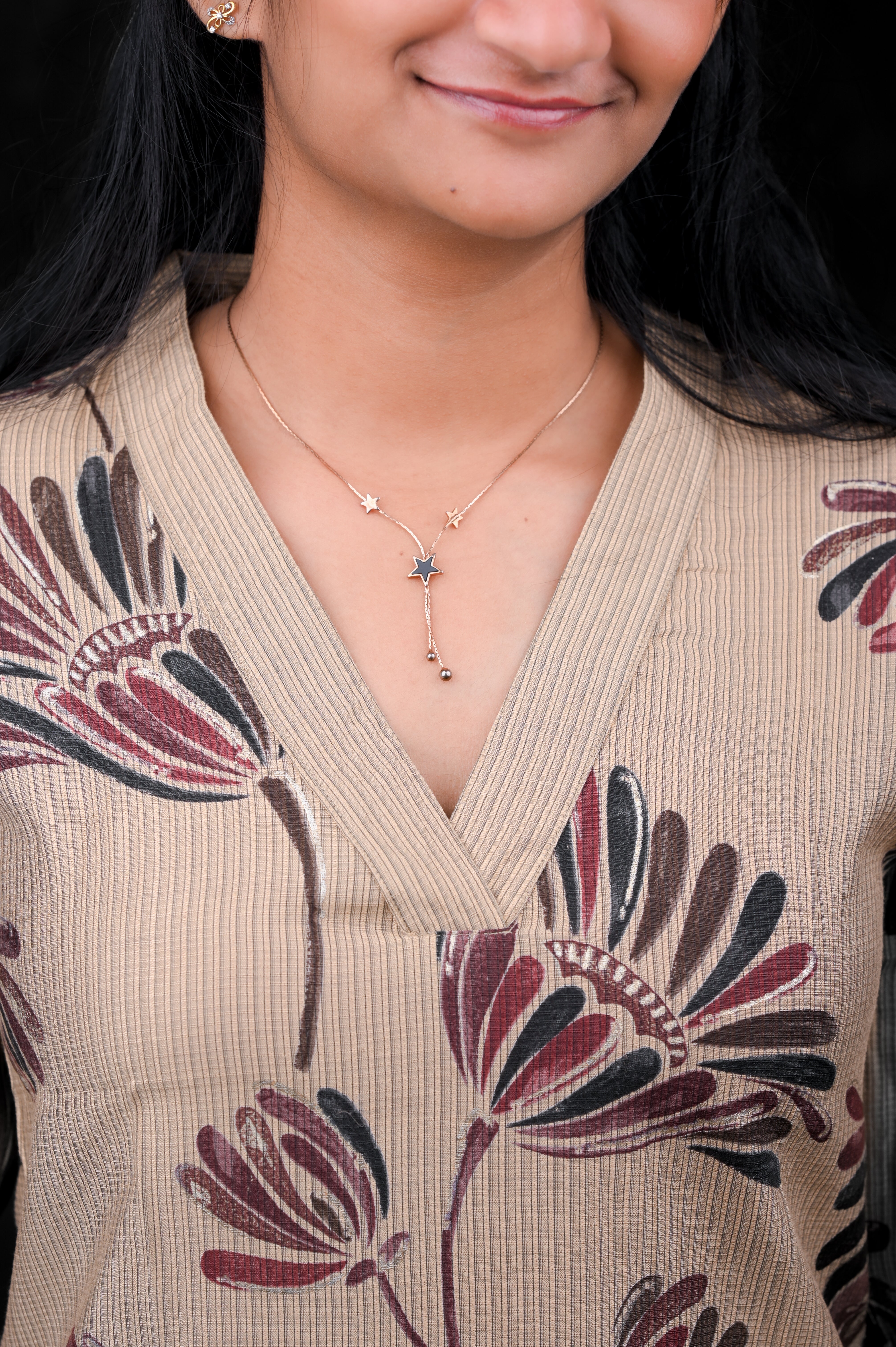 🌾 Elegant Leaf Grace Kurti Set