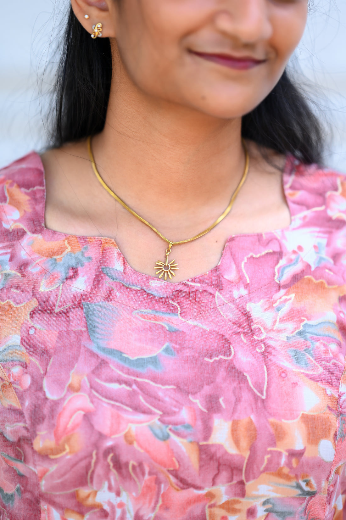 🌸Rose Petal A-Line Kurti