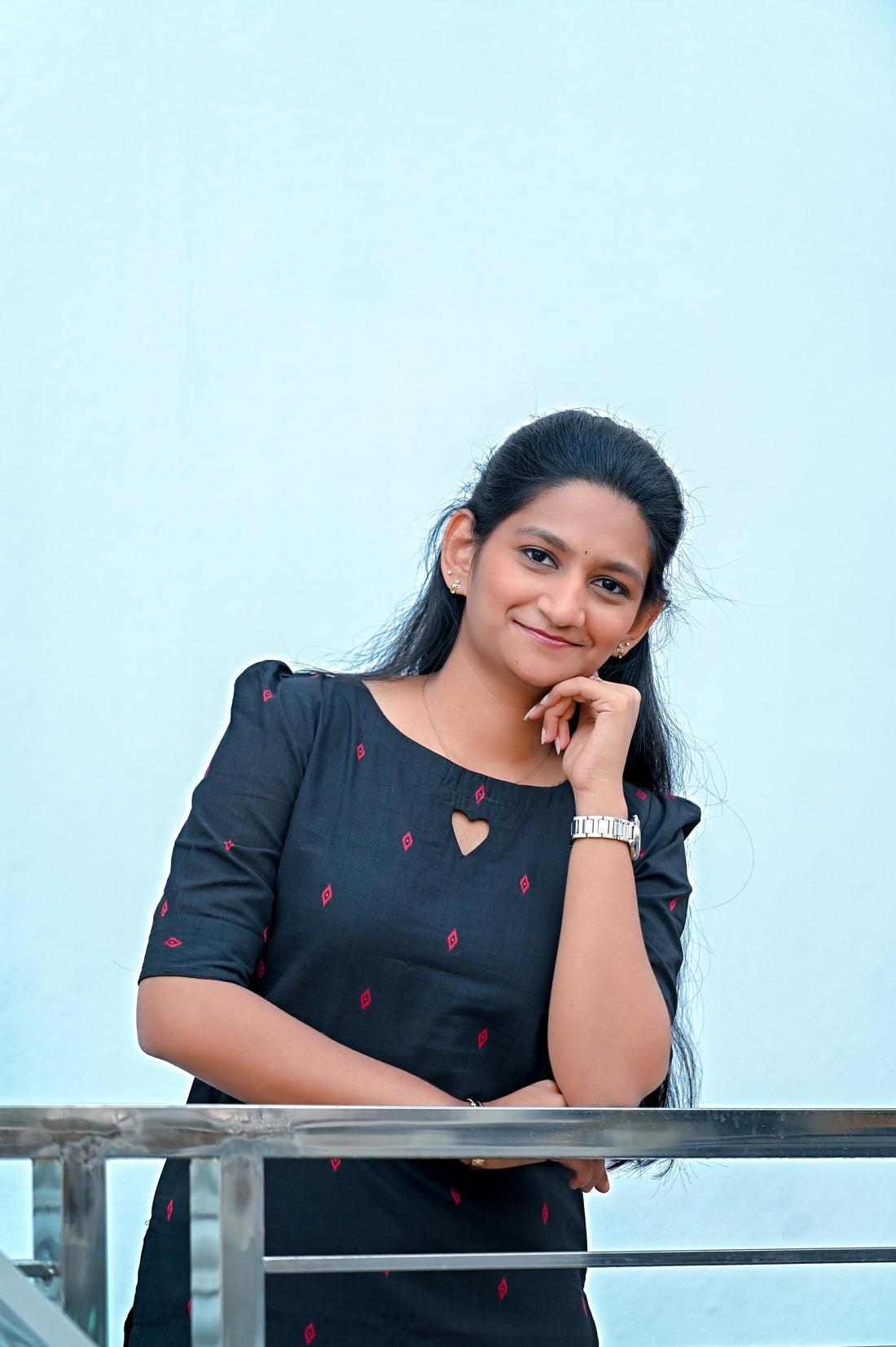 🖤❤️Black Noir Ruby Kurti