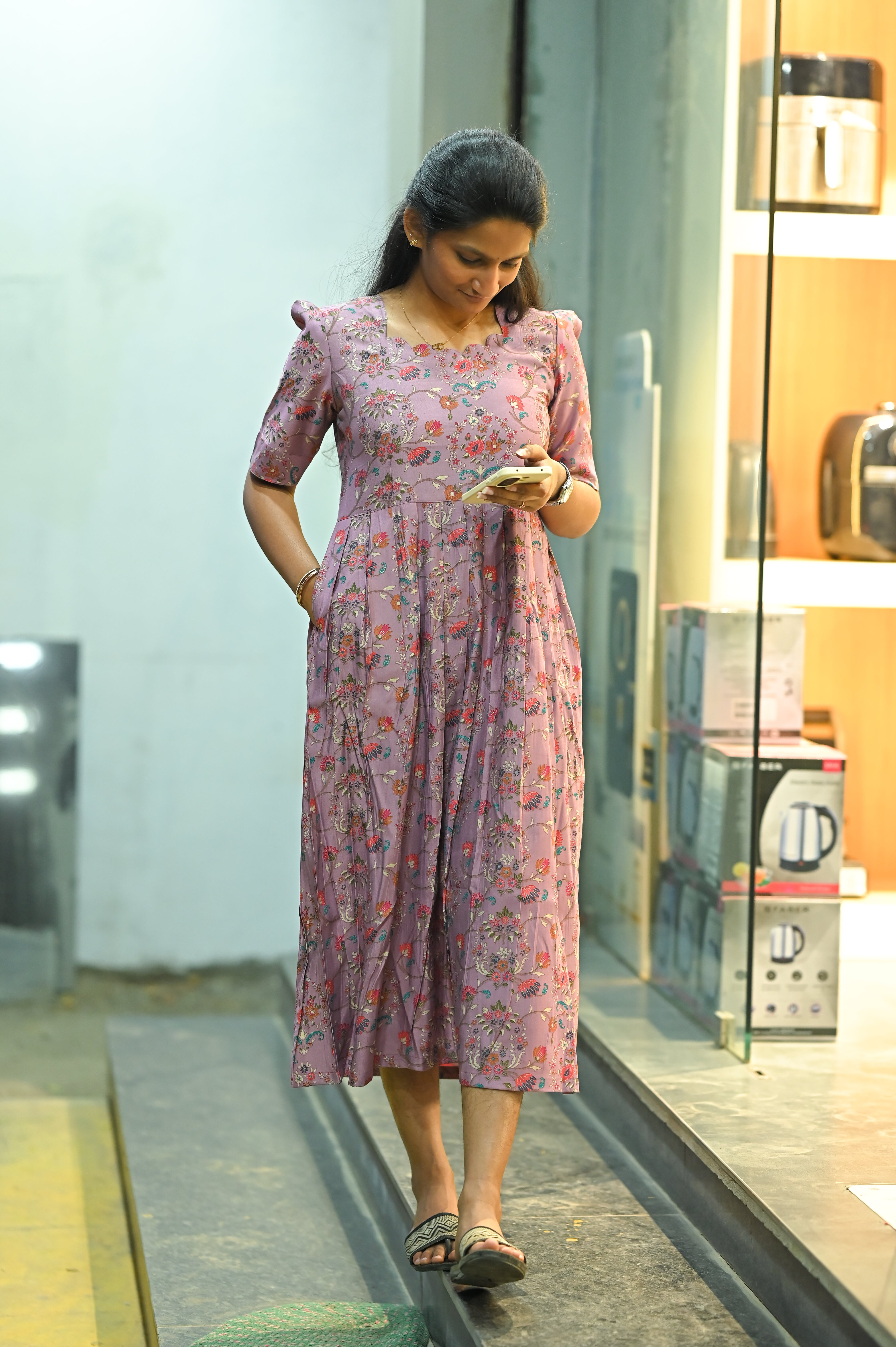 🌷 Blush Blossom Maxi