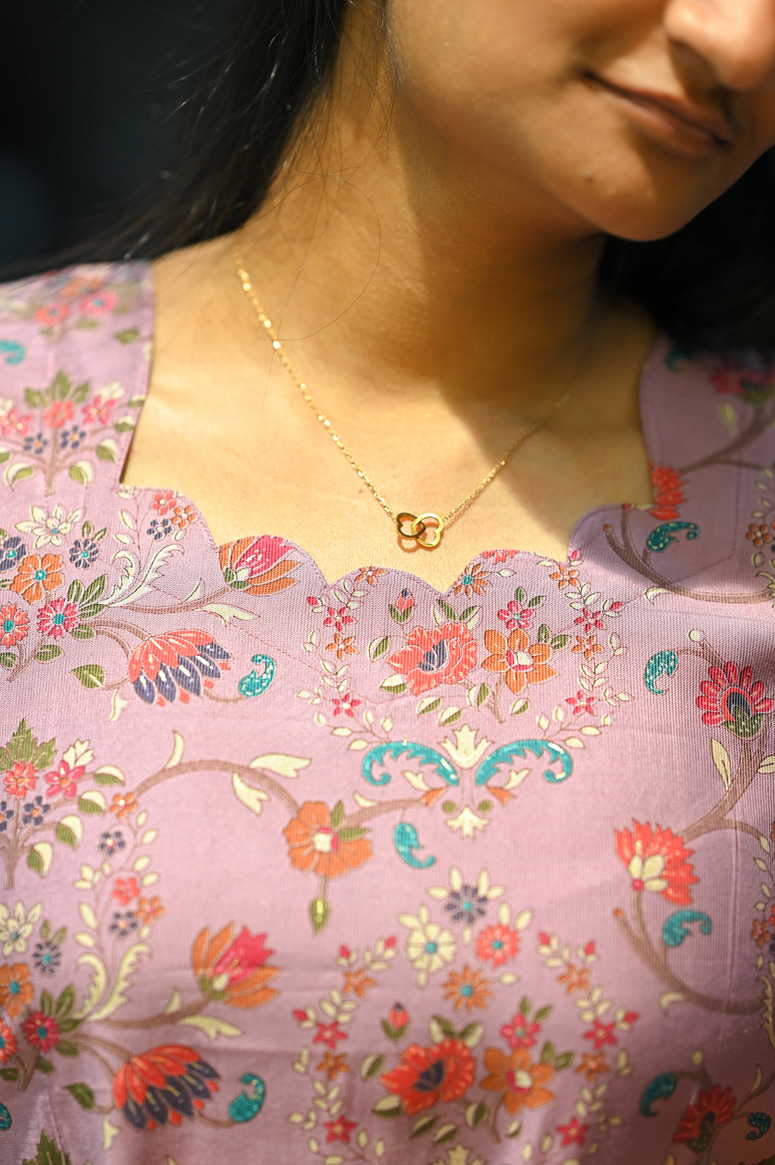 🌷 Blush Blossom Maxi