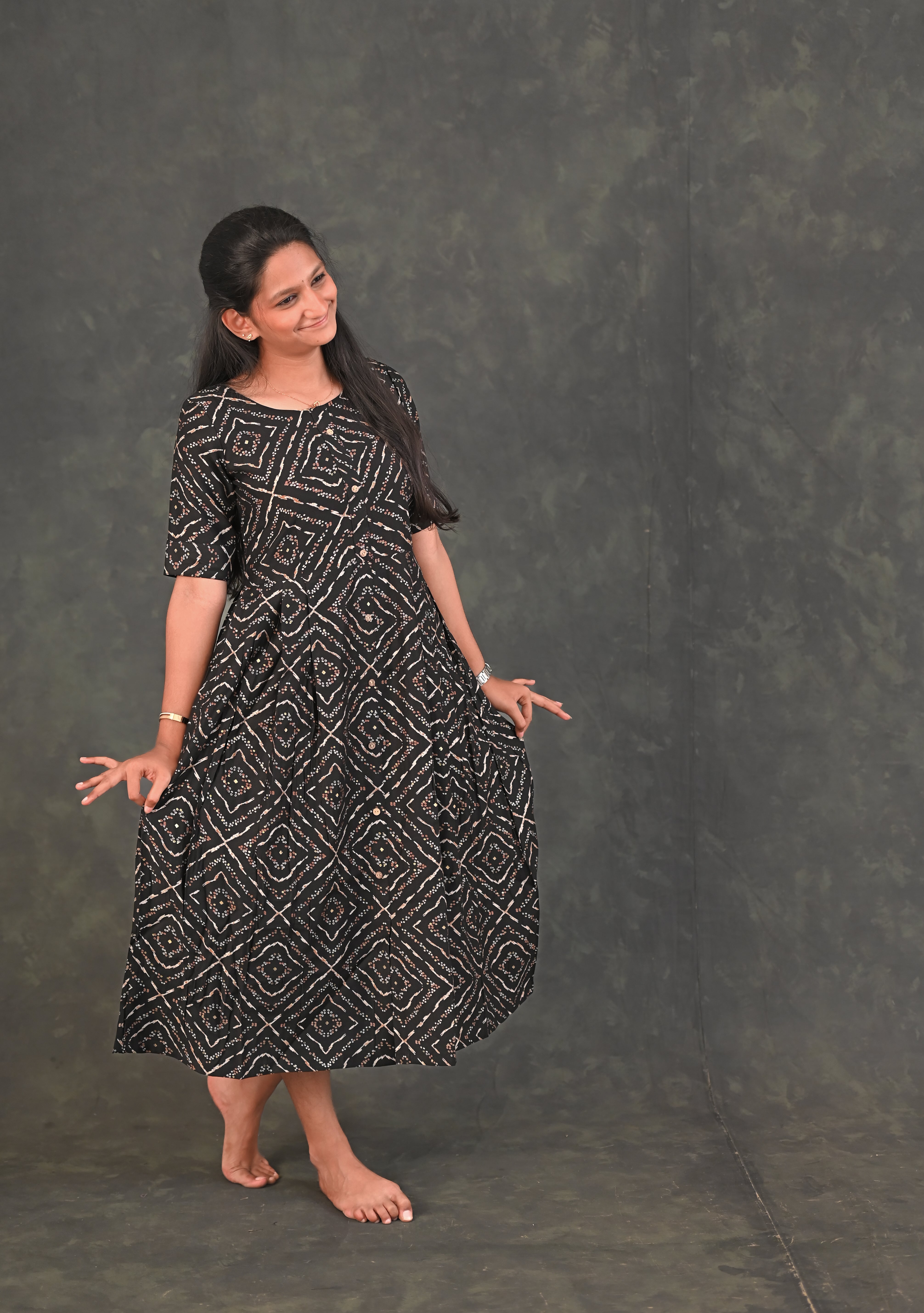 🐧 Midnight Geo Maxi