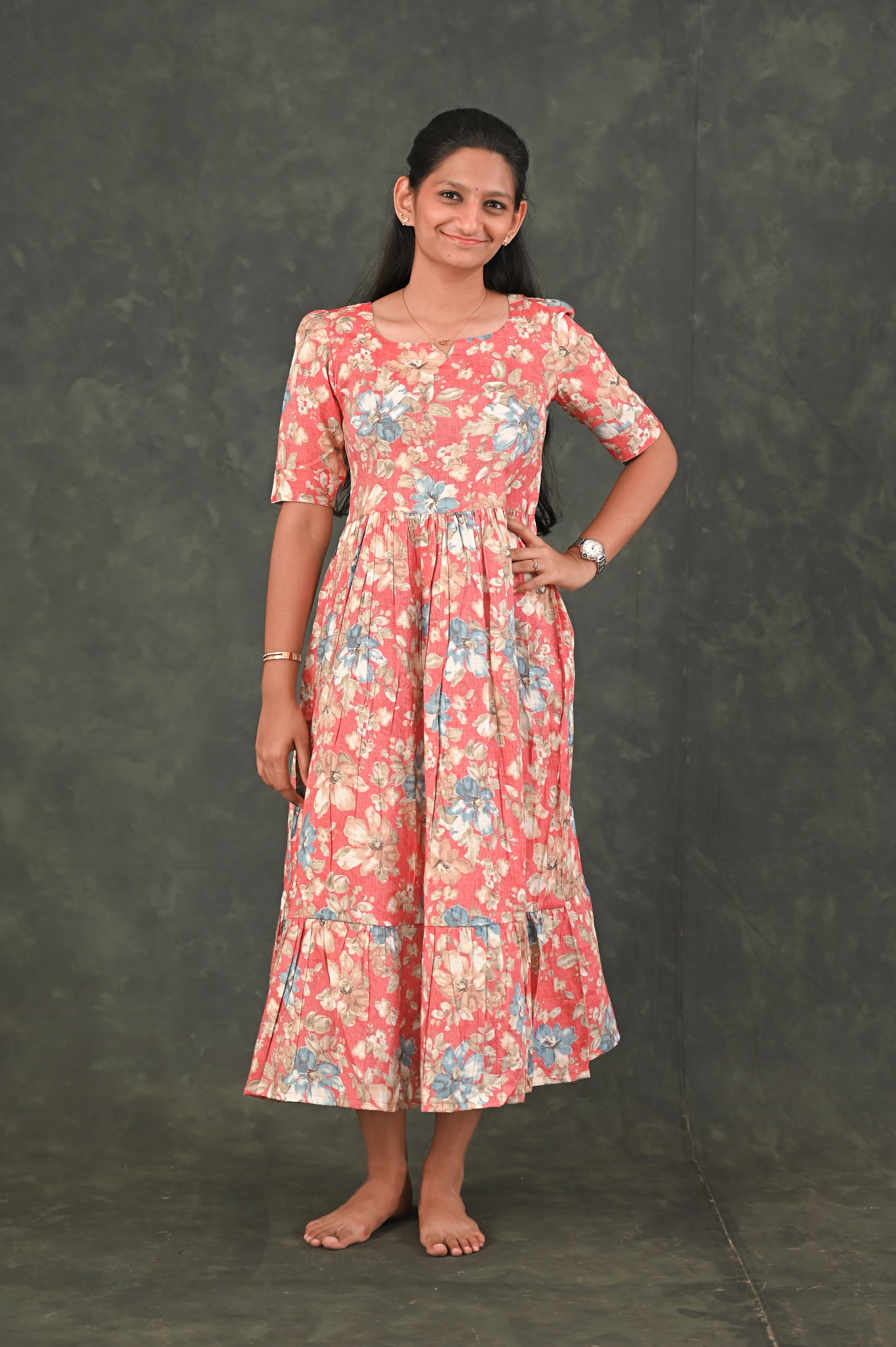 Rose Garden Tiered Long frill