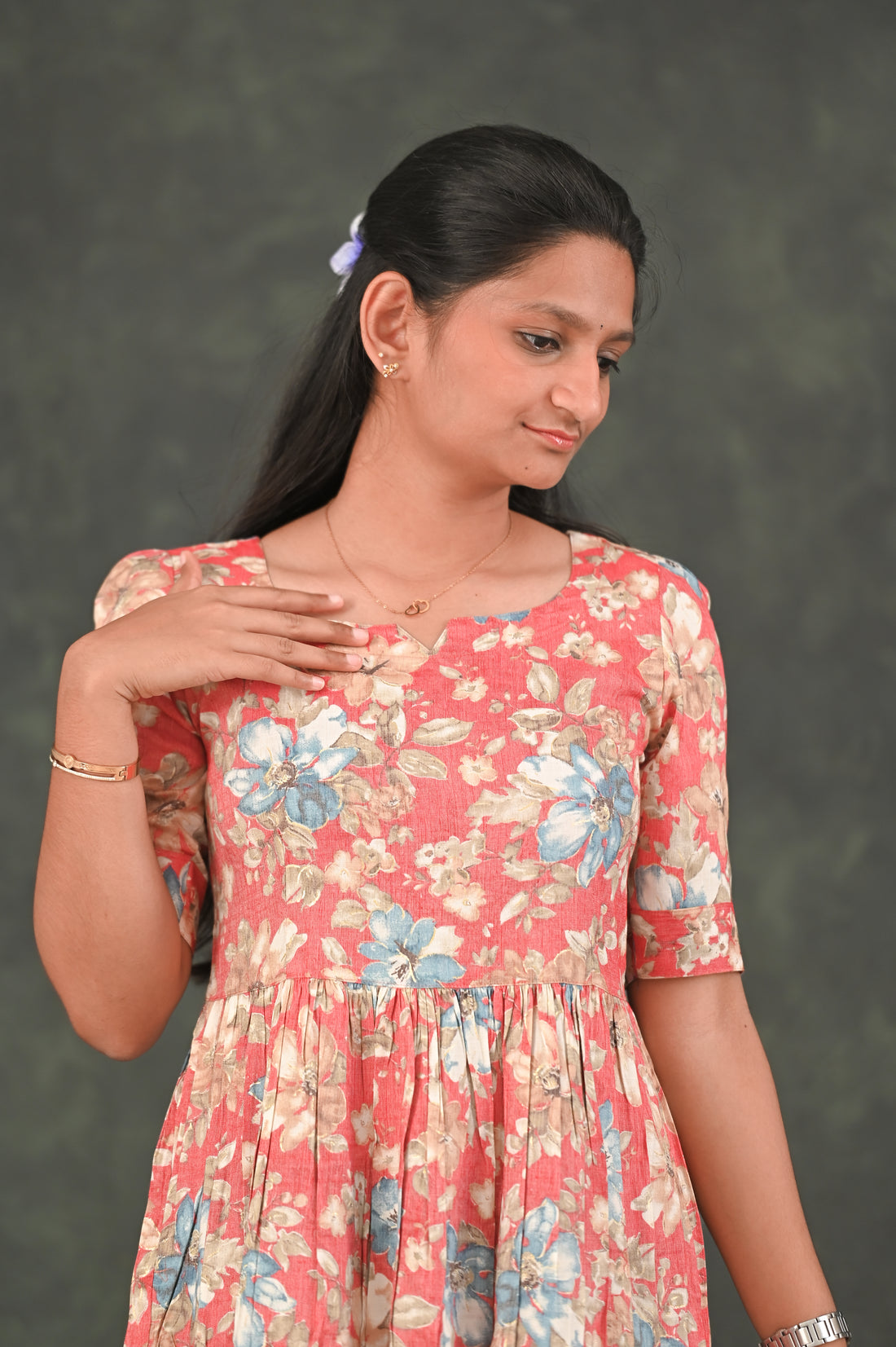 Rose Garden Tiered Long frill