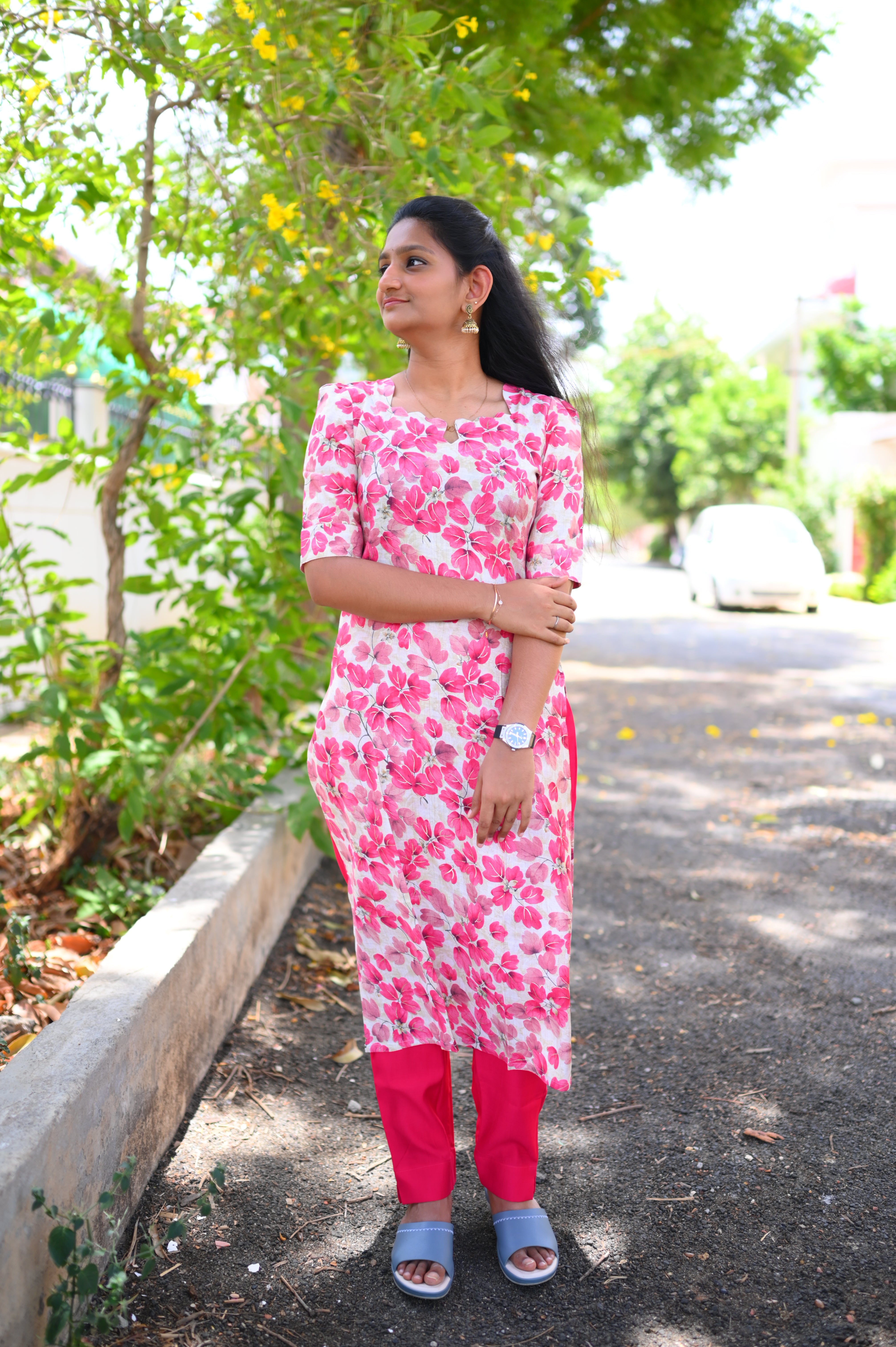 Naazira Floral Grace Kurti 1915