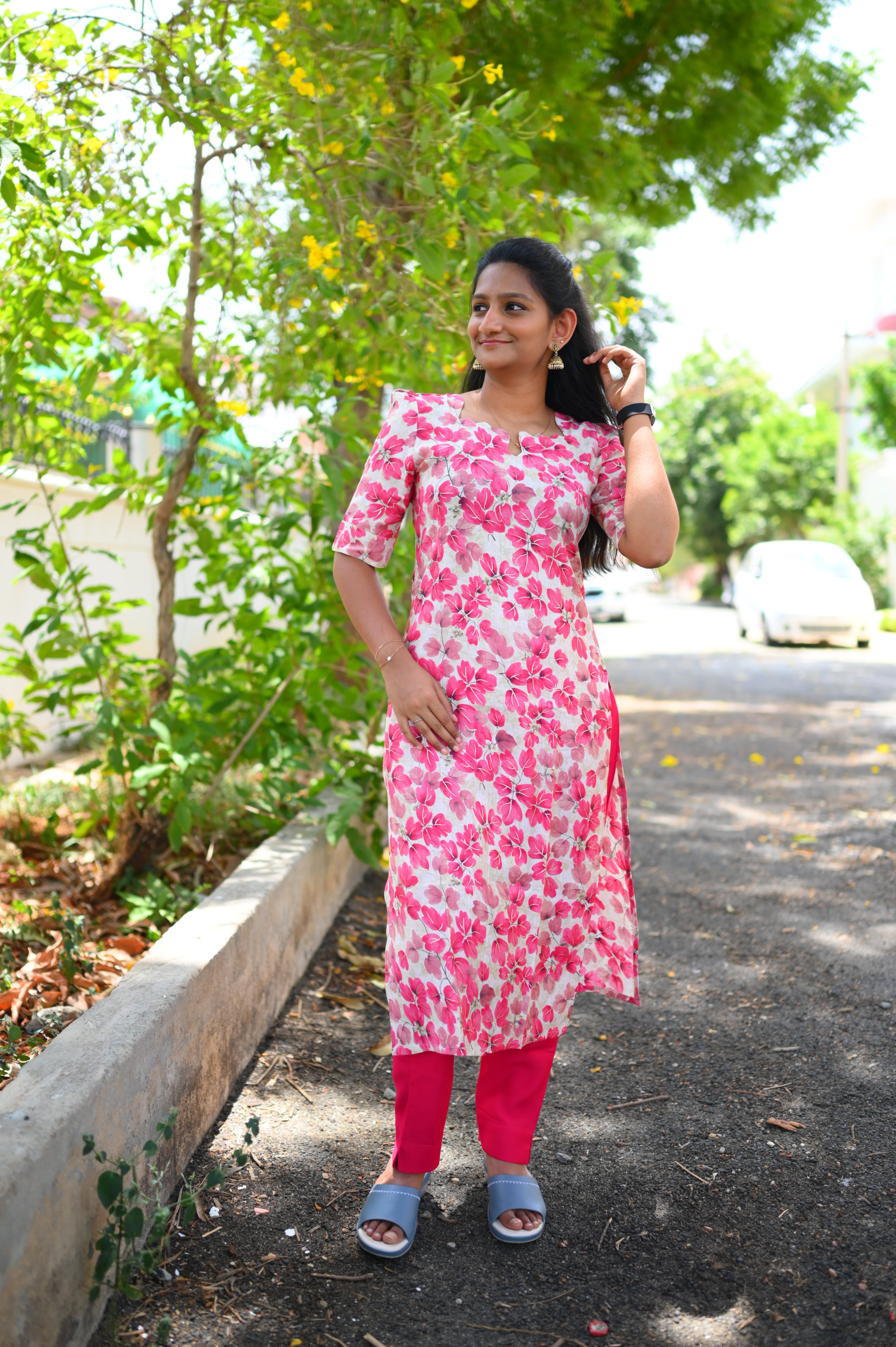 Naazira Floral Grace Kurti 1915